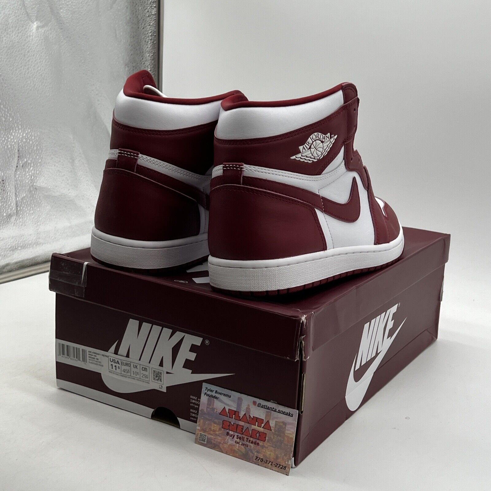 Size 11.5 - Air Jordan 1 Retro OG High Artisanal Red (DZ5485-160)