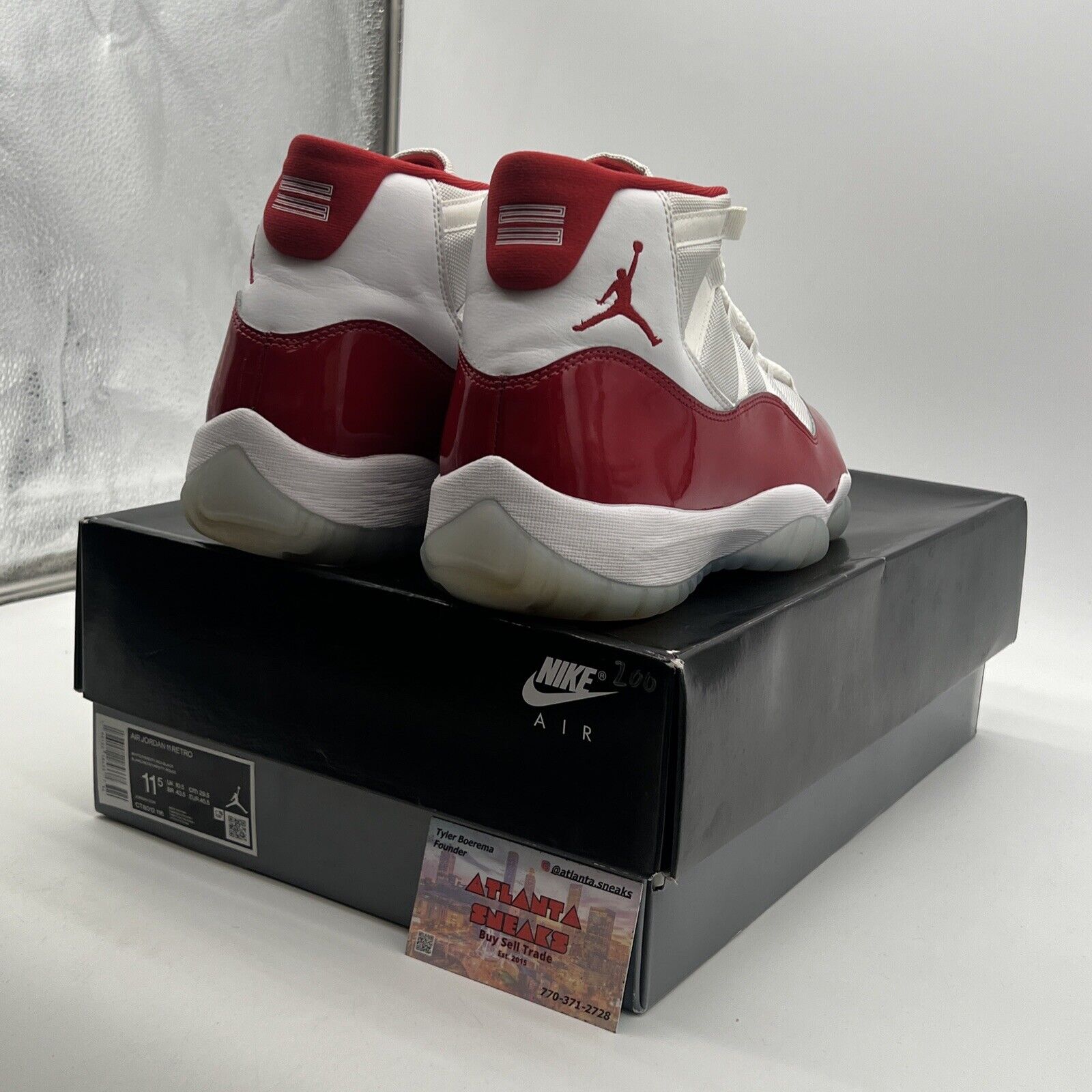 Size 11.5 - Air Jordan 11 Retro High Cherry (CT8012-116)
