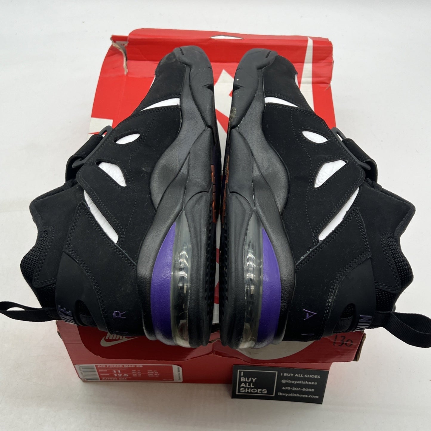 Size 11 - Nike Air Force Max CB OG Purple (AJ7922-004)