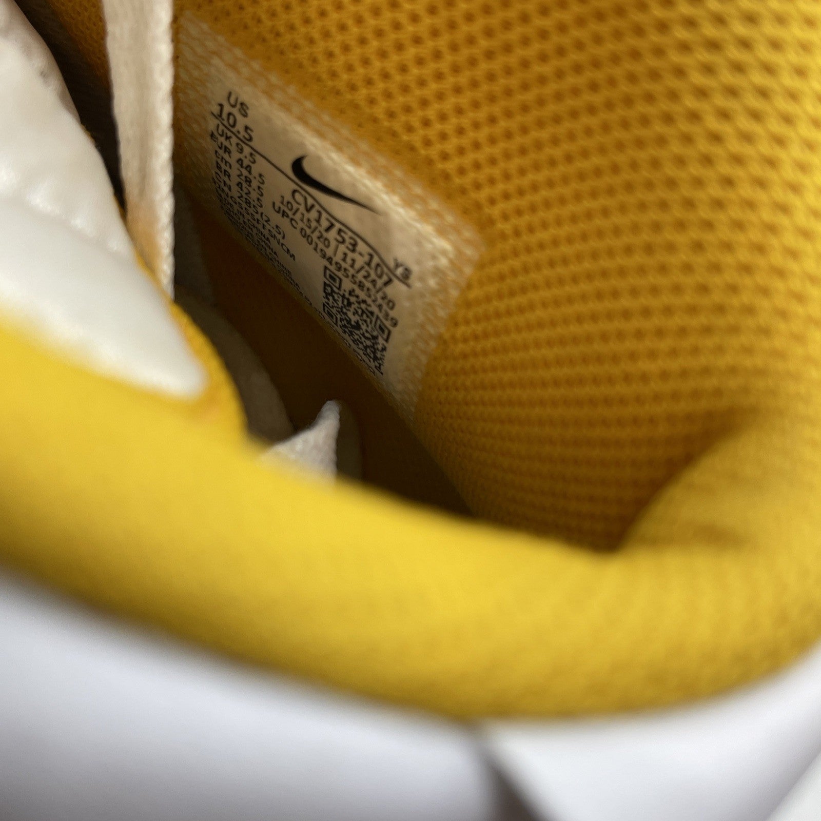 Size 10.5 - Nike Air Force 1 '07 High Laser Orange White Leather (CV1753-107)