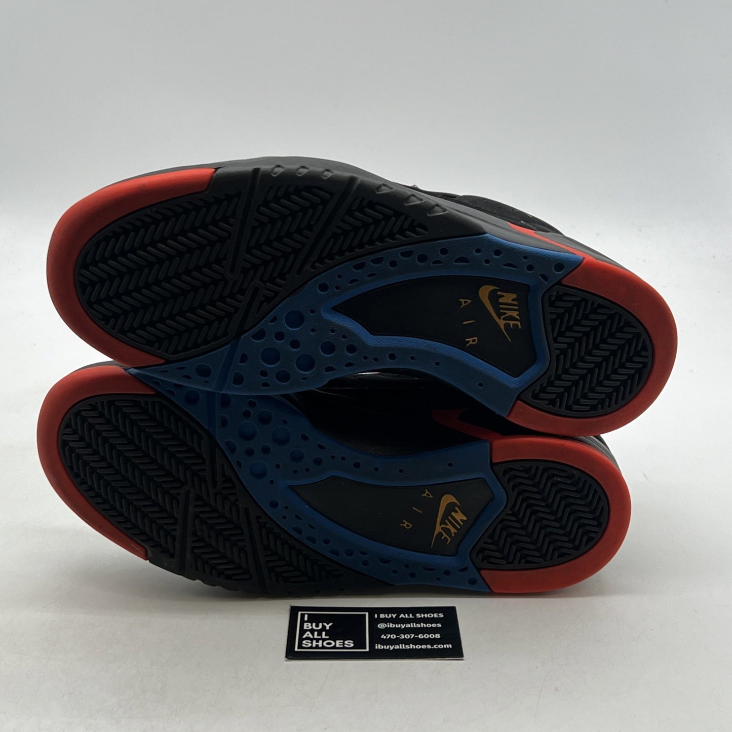 Size 13 - Nike Air Flight Lite Mid Black Team Orange (DQ7687-001)
