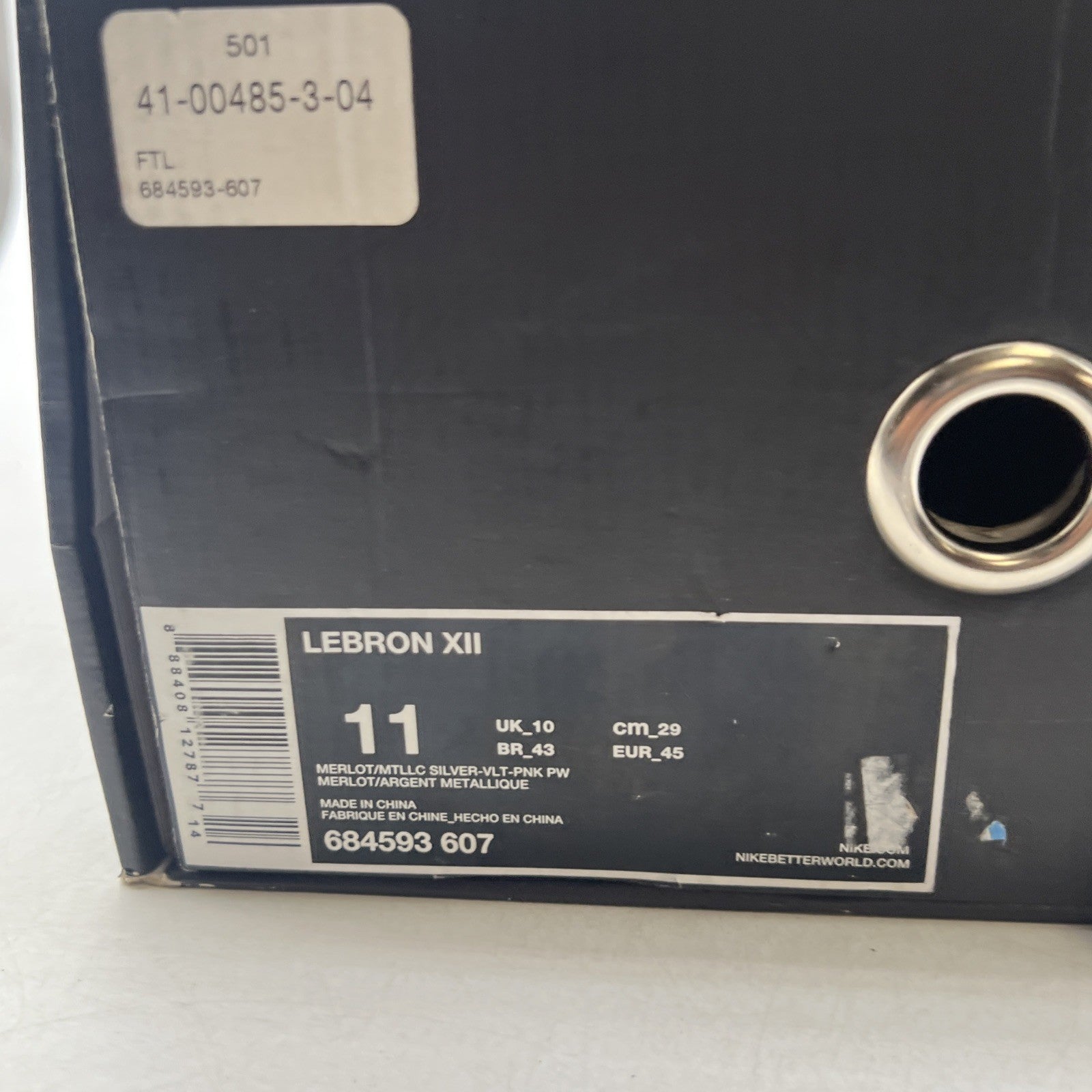Size 11 - Nike LeBron 12 Double Helix (684593-607)