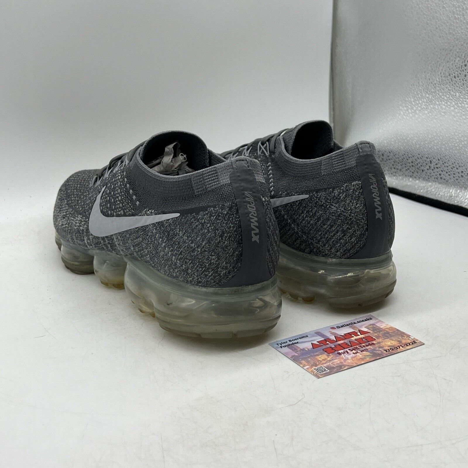 Size 12 - Nike Air VaporMax Asphalt Grey (849558-002)