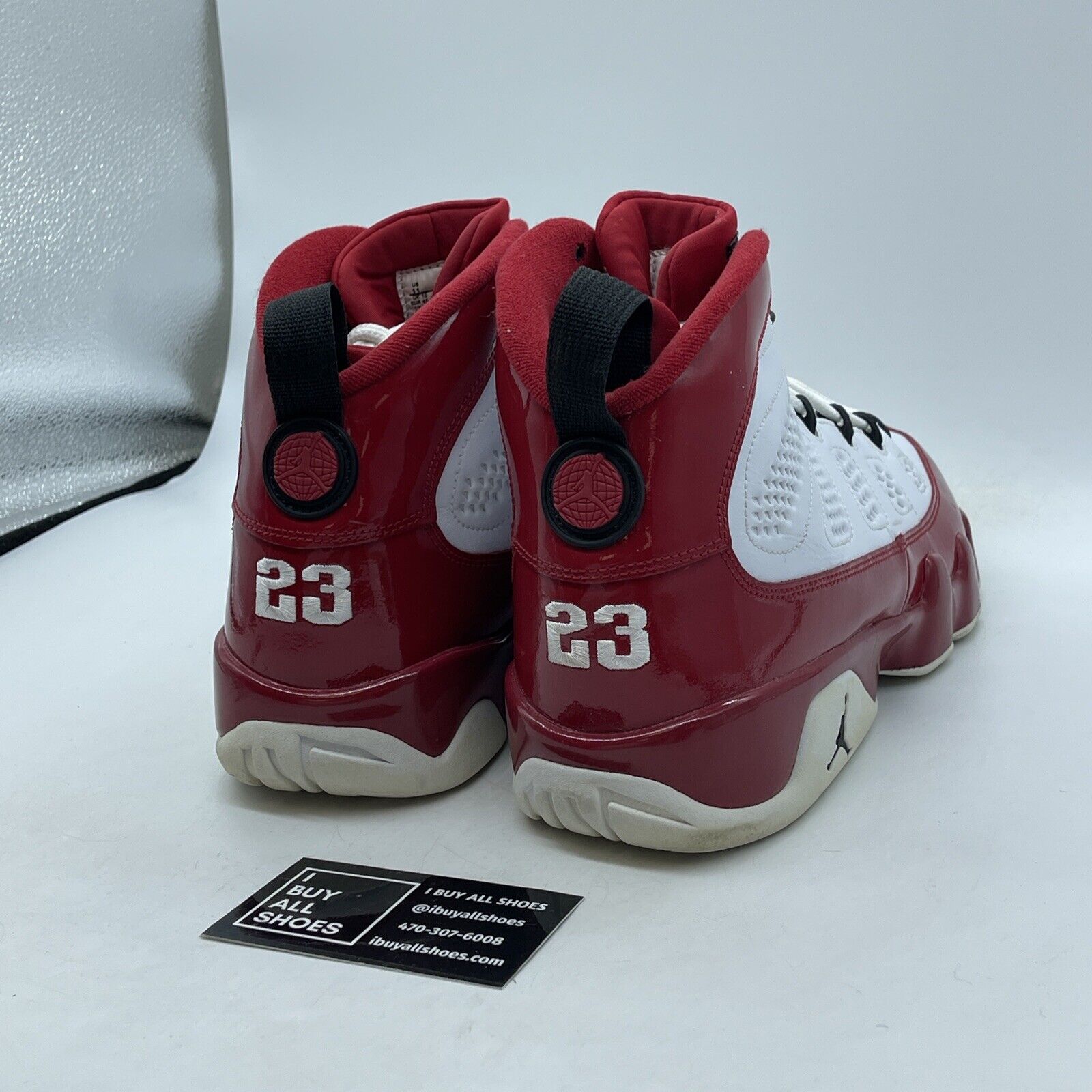 Size 11 - Air Jordan 9 Retro Gym Red White Red Leather Suede (302370-160)