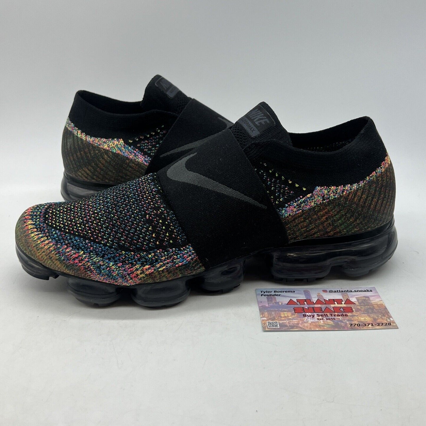 Size 11 - Nike Air VaporMax Moc Black Multi-Color (AH3397-003)