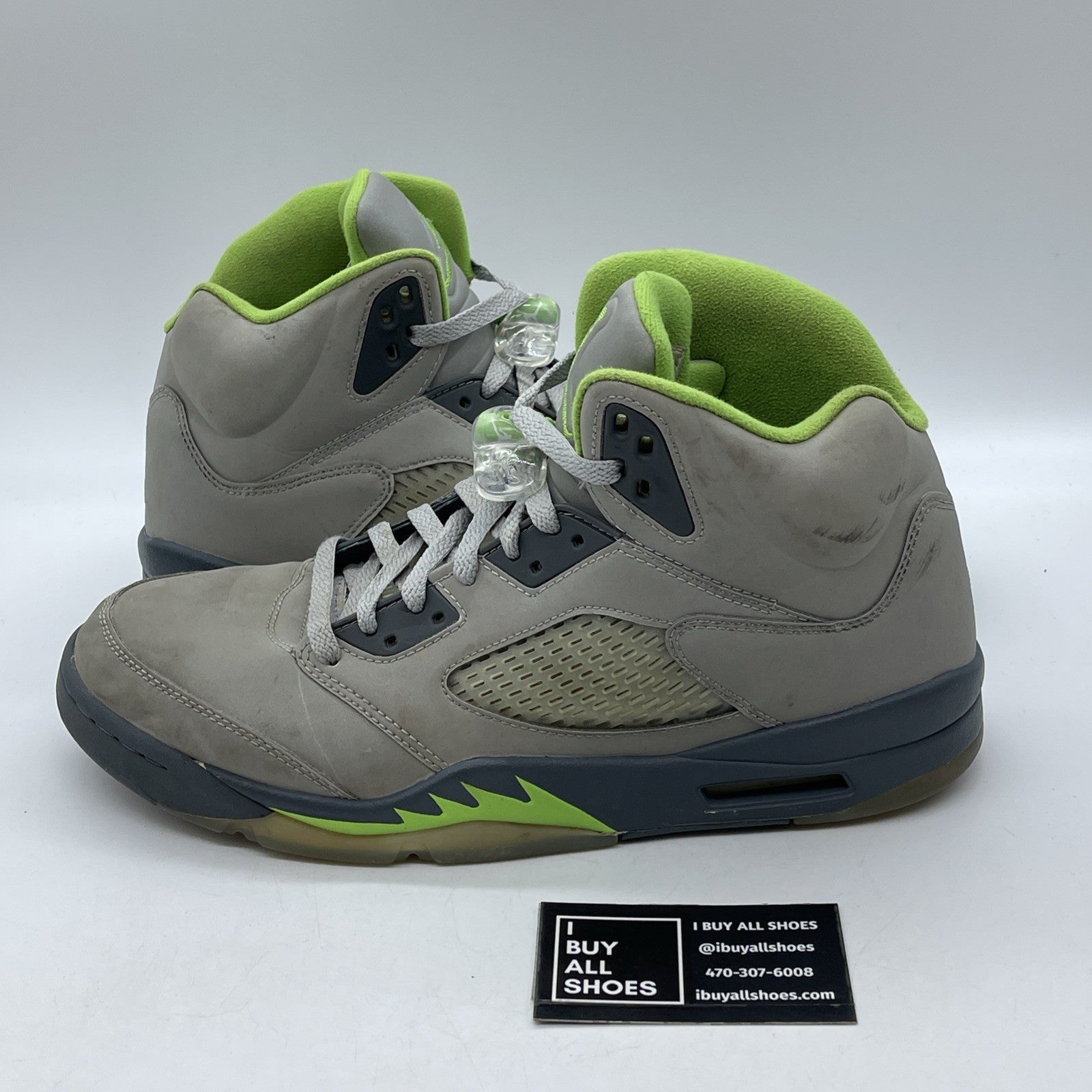 Size 11.5 - Air Jordan 5 Retro Green Bean (DM9014-003)