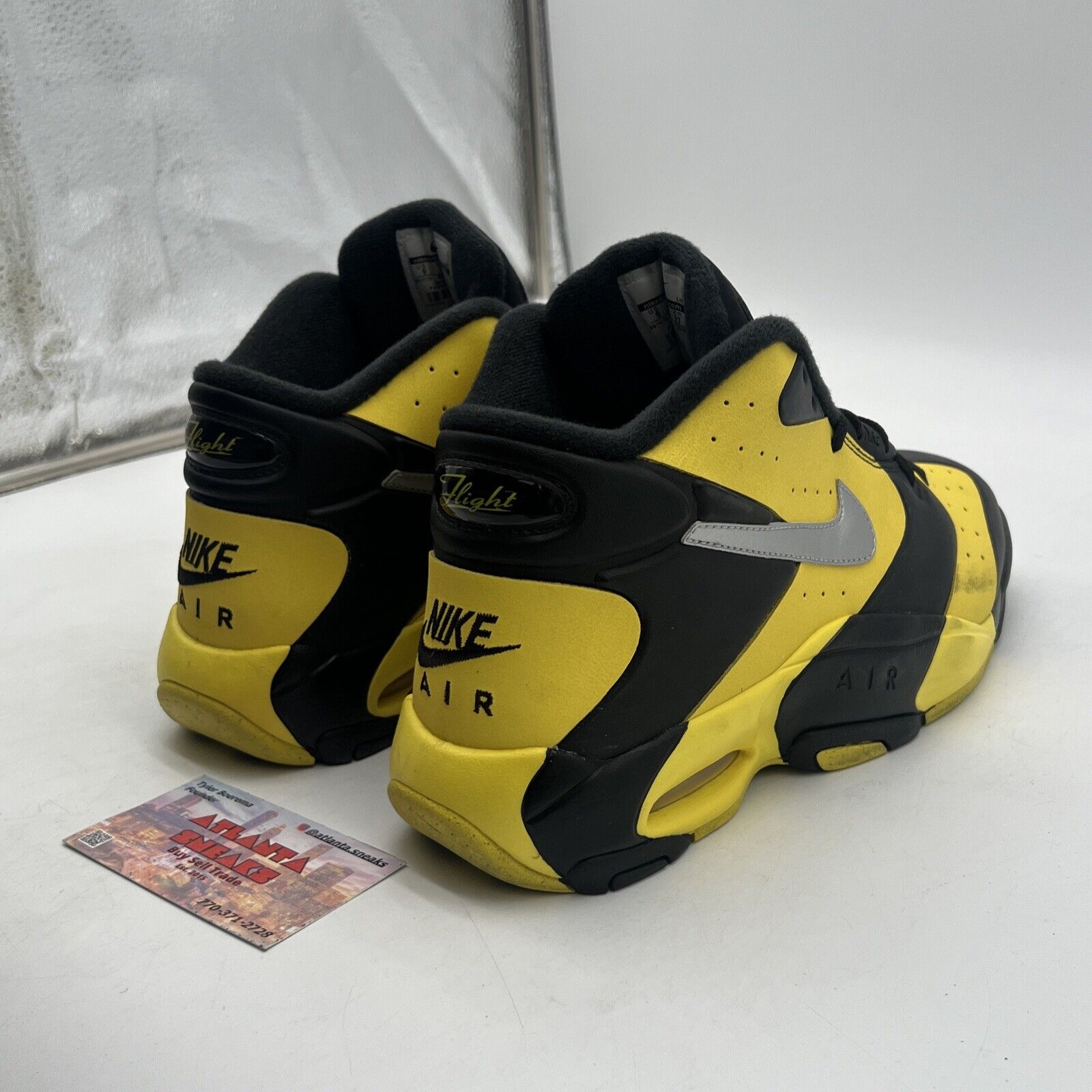 Size 9 - Nike Air Up '14 Black Yellow Strike