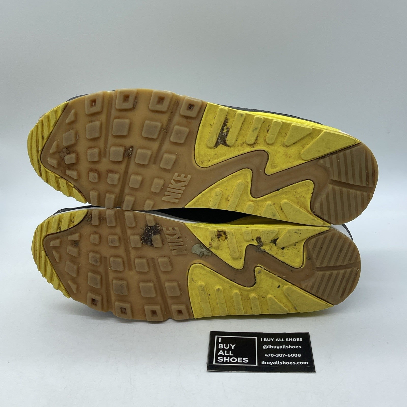 Size 12 - Nike Air Max 90 SE Go The Extra Smile Yellow Grey (DO5848-700)