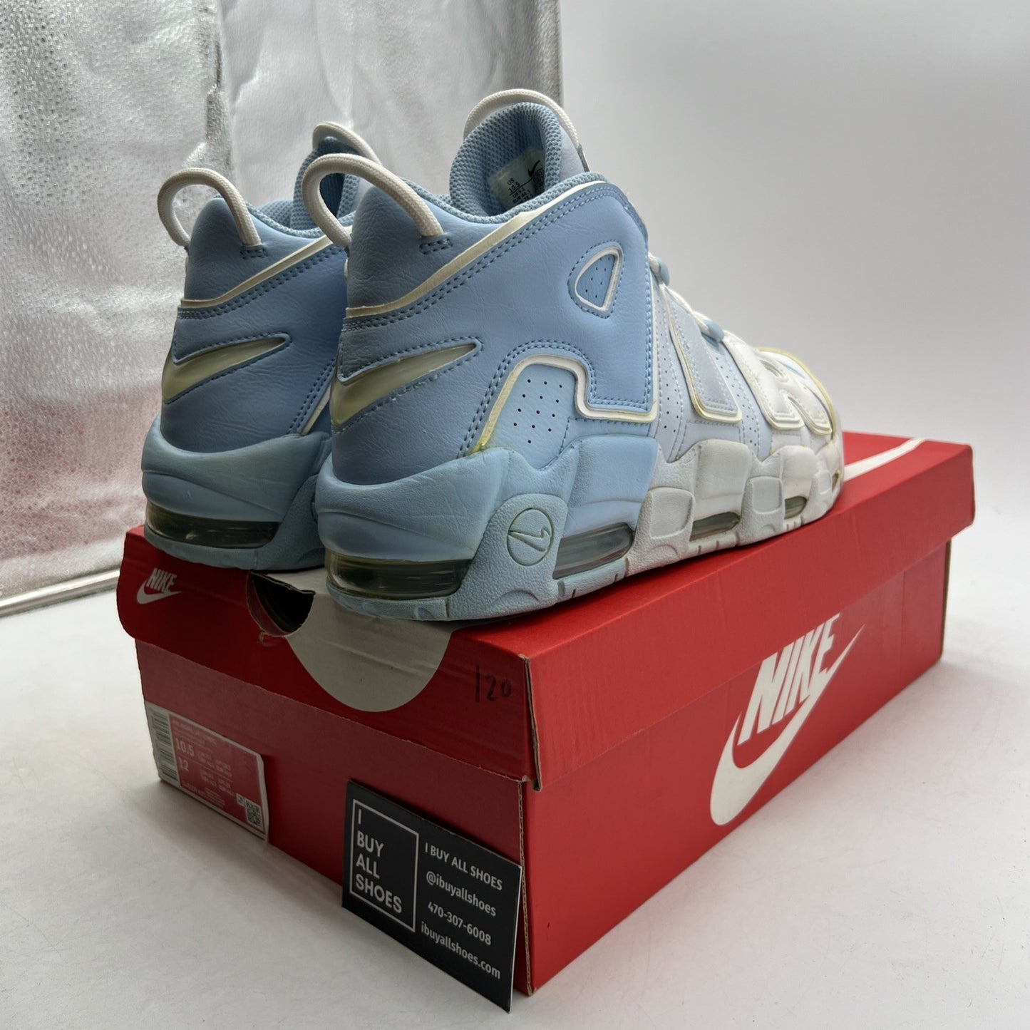 Size 10.5 - Nike Air More Uptempo Psychic Blue (DJ5159-400)