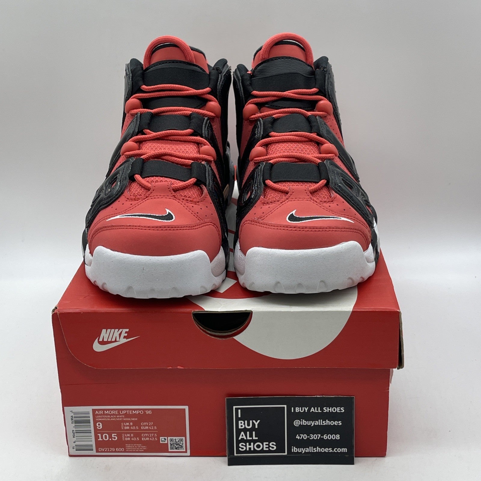 Size 9 - Nike Air More Uptempo I Got Next Suede Leather (DV2129-600)