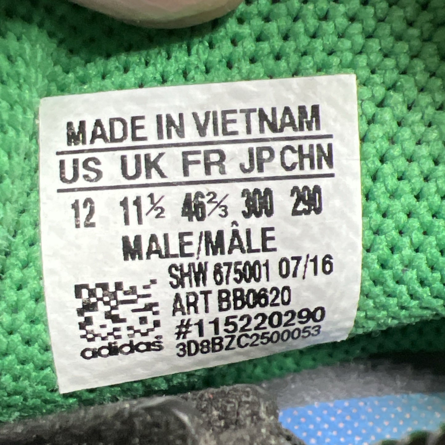 Size 12 - adidas Pharrell x NMD Human Race Green (BB0620)