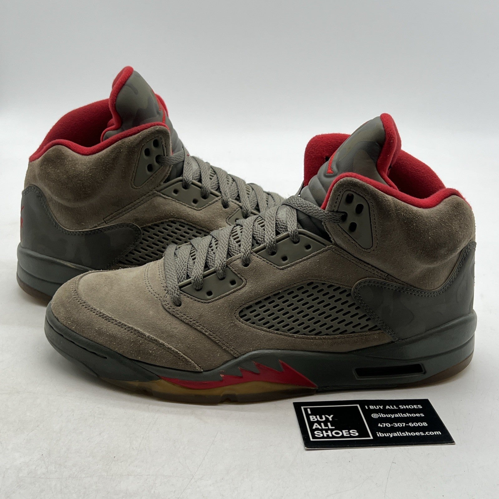 Size 10 - Air Jordan 5 Retro Camo (136027-051)
