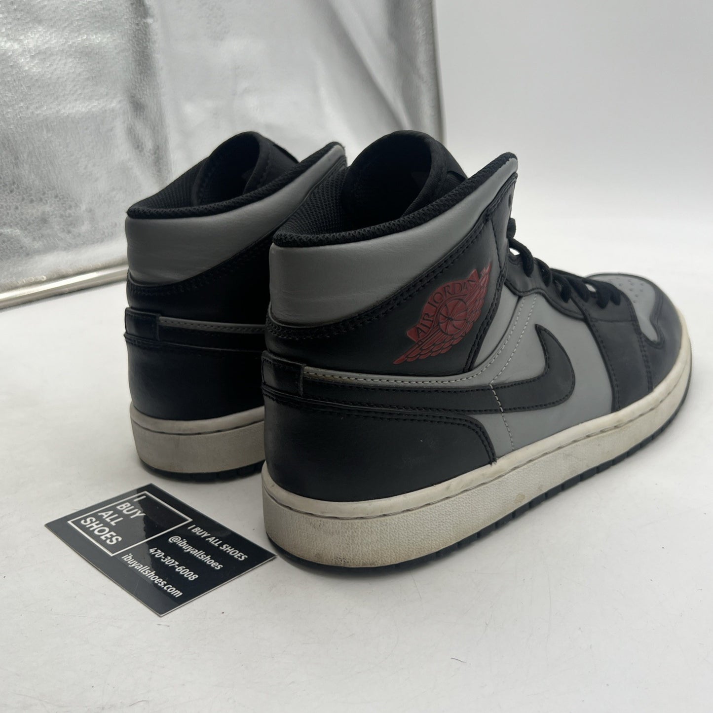 Size 9 - Air Jordan 1 Mid Shadow (554724-096)