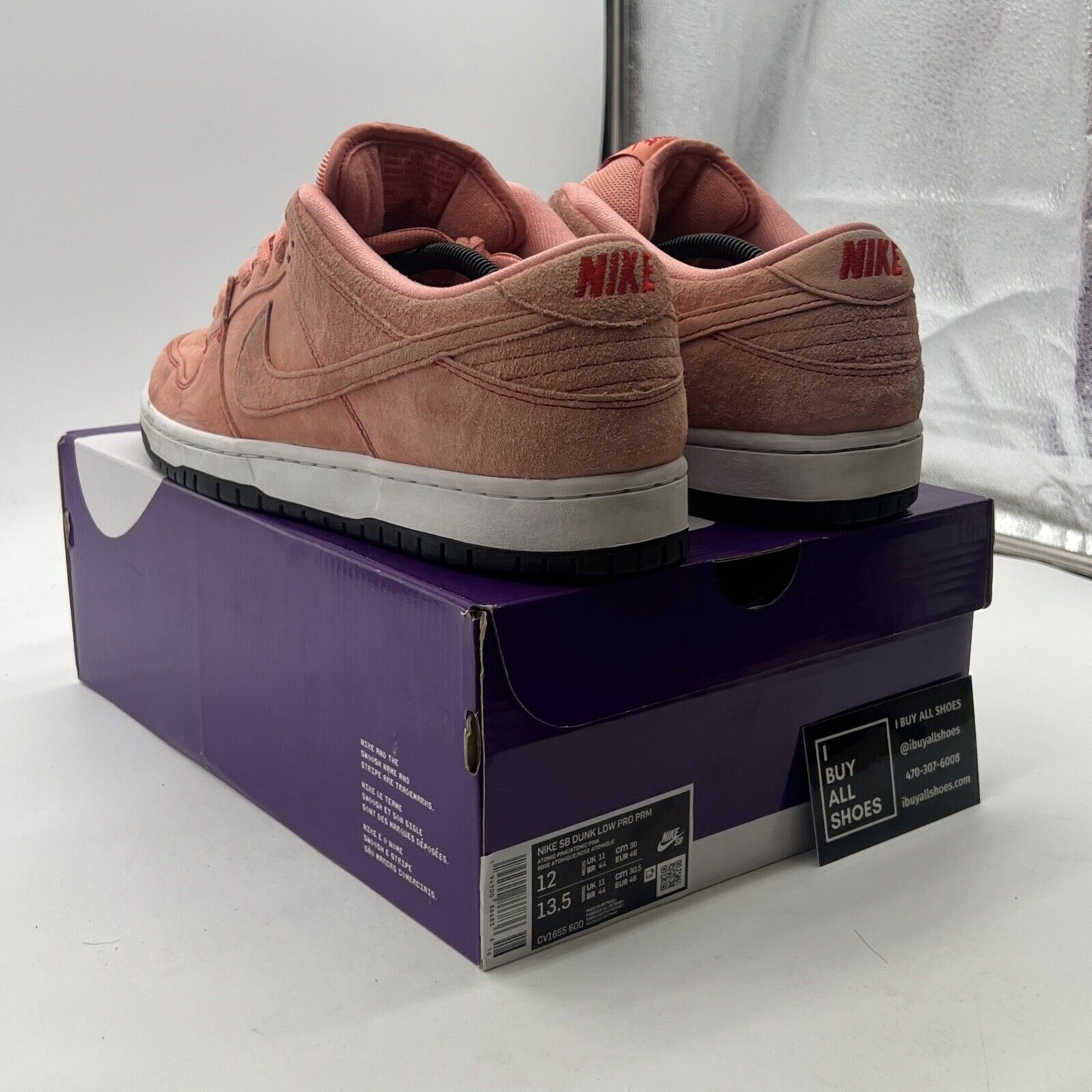 Size 12 - Nike Dunk SB Low Pink Pig (CV1655-600)