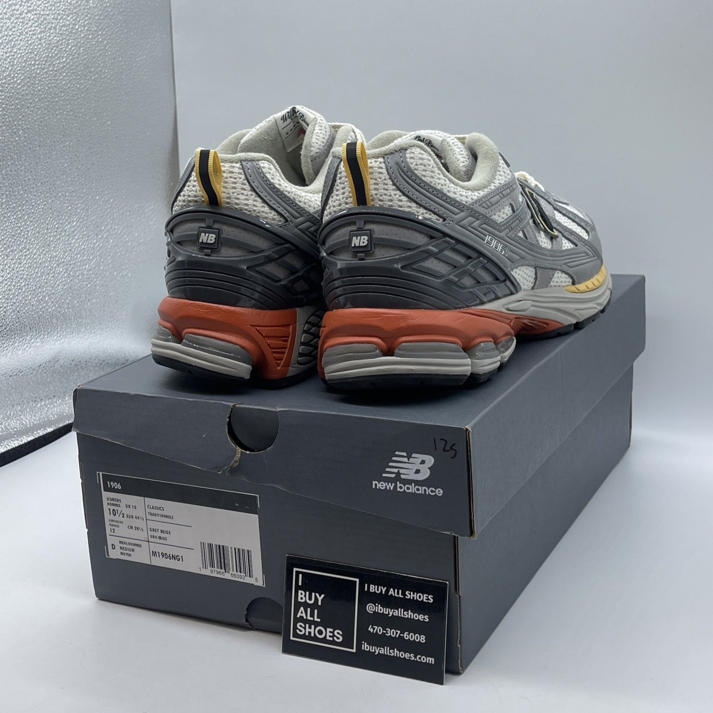 Size 10.5 - New Balance The Whitaker Group x 1906U Willful Bias Pack - Sand Dune