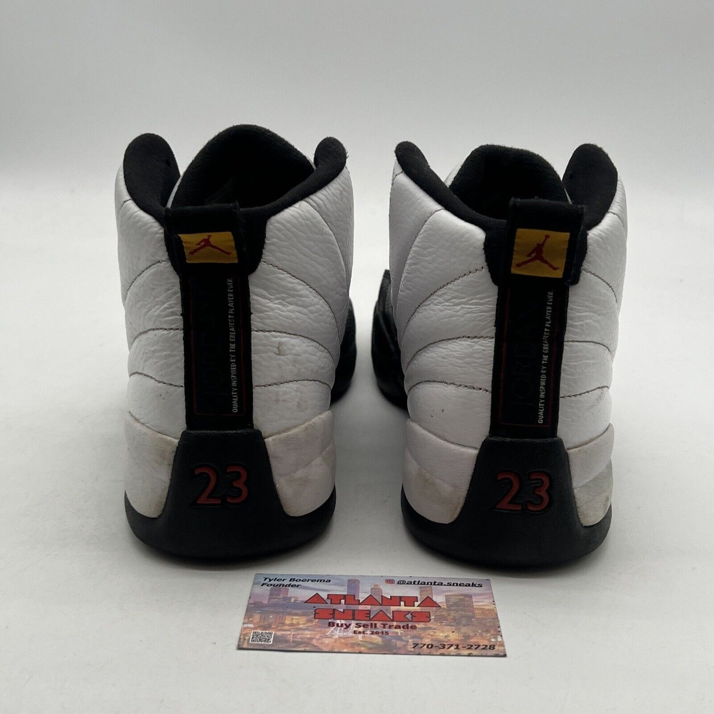 Size 9.5 - Air Jordan 12 Retro taxi release 2013 (130690-125)