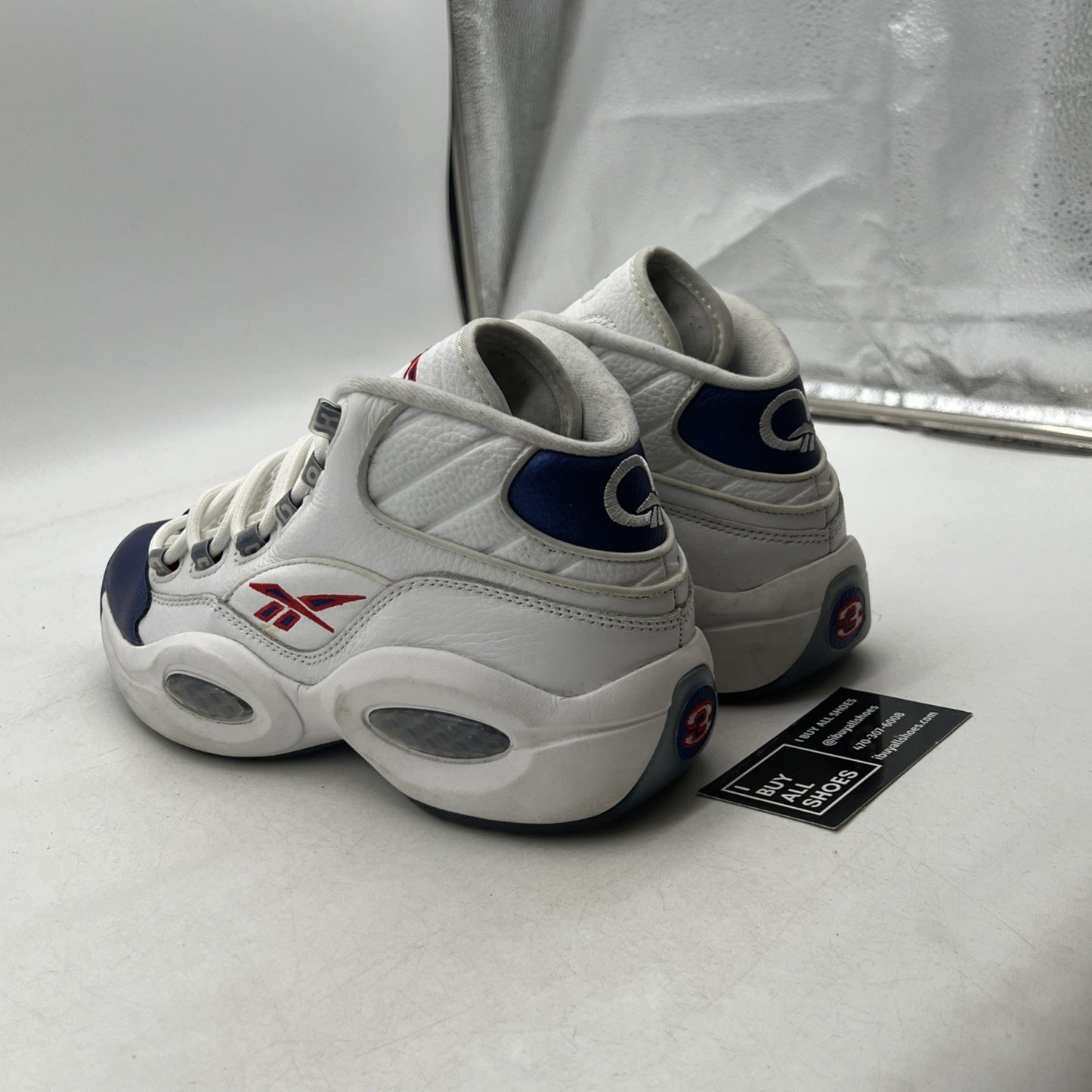 Size 9 - Reebok Question 2022 Mid Blue Toe (GX0227)