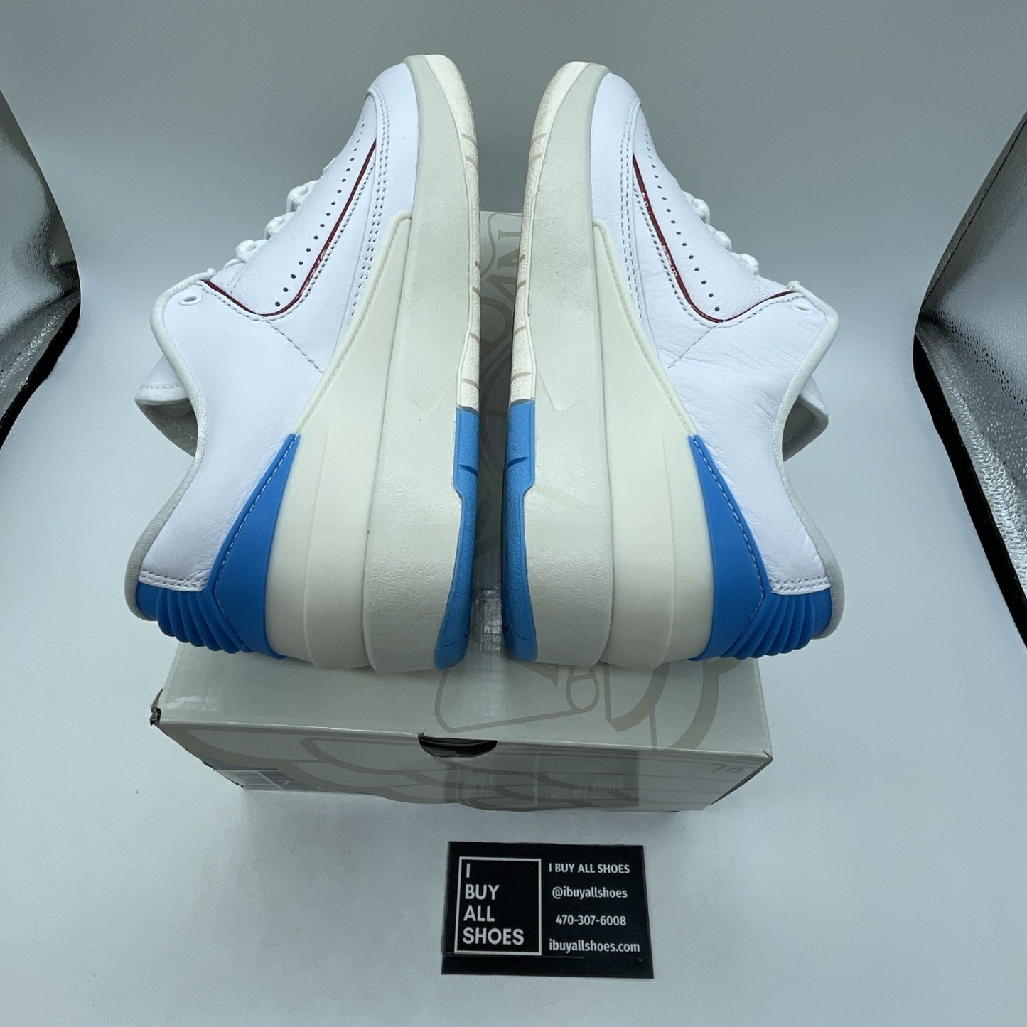 Size 7.5W - Air Jordan 2 Retro Low NC to Chi (DX4401-164)