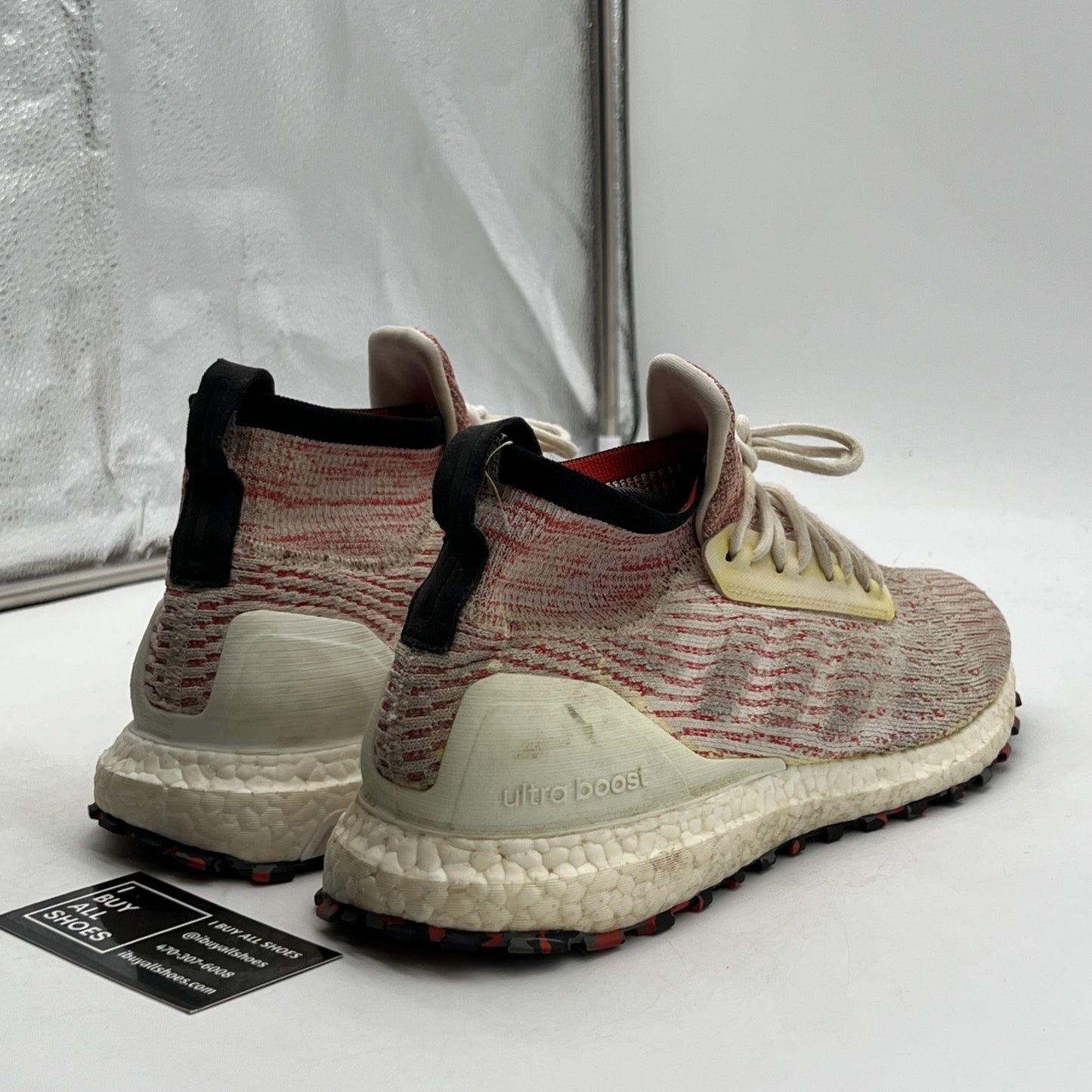Size 11.5 - adidas UltraBoost All Terrain Candy Cane (B37699)
