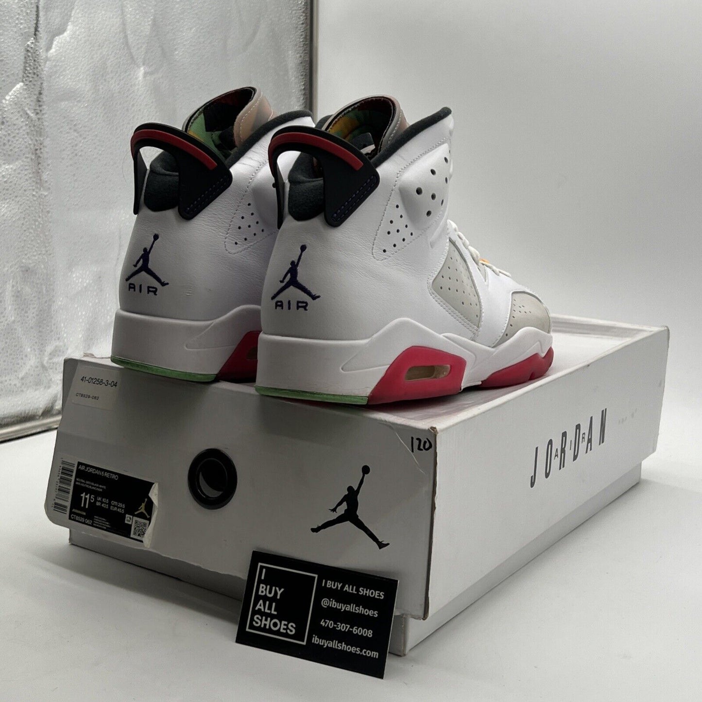 Size 11.5 - Air Jordan 6 Retro Hare (CT8529-062)
