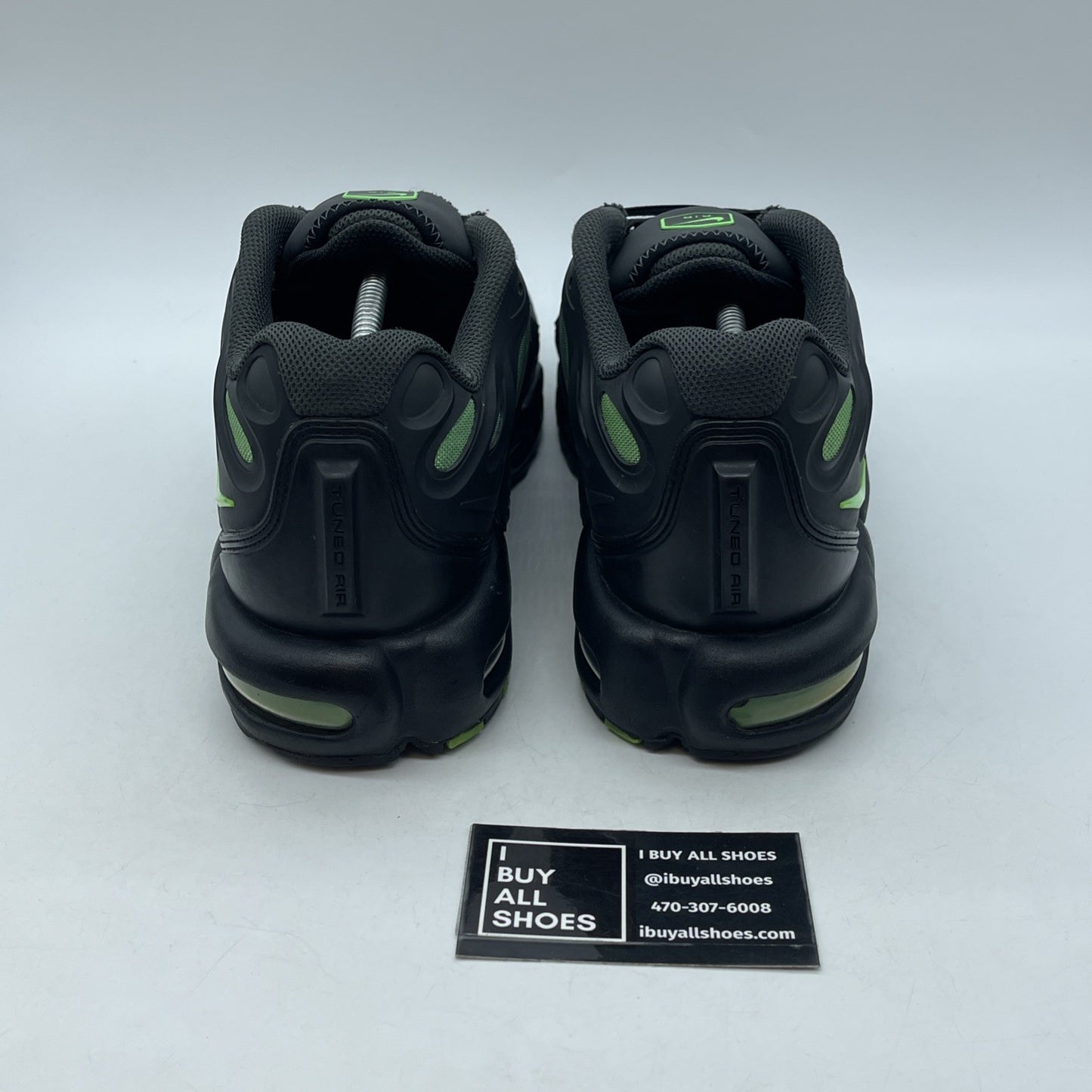 Size 12 - Nike Air Max Plus Drift Black Green Strike Black Leather (FD4290-006)