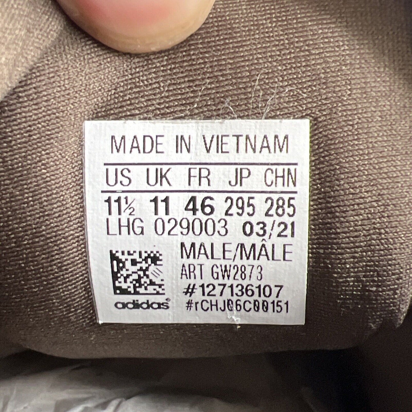 Size 11.5 - adidas Yeezy 500 High Tactical Orange (GW2873)