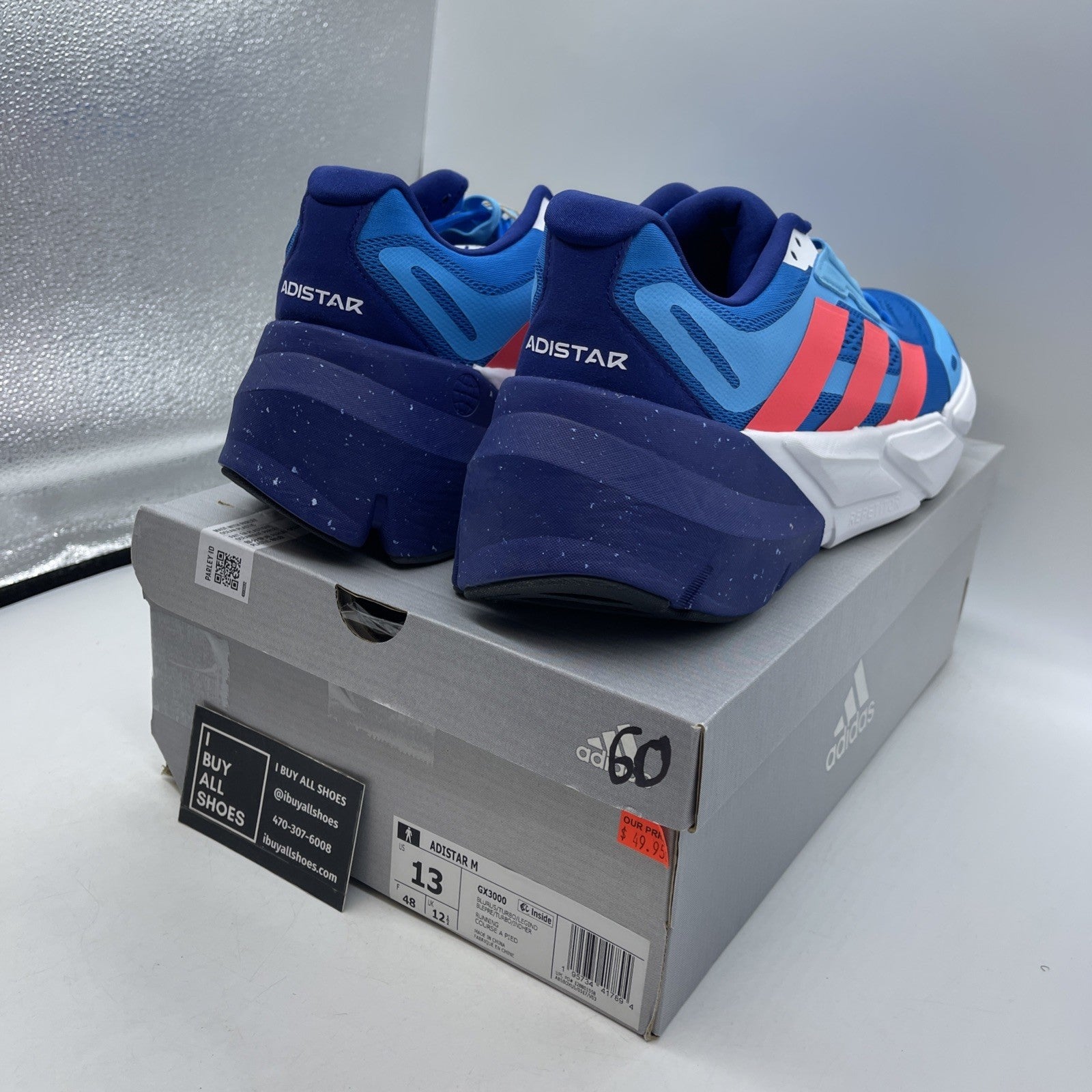 Size 13 - Adidas Adistar Blue Rush Turbo (GX3000)