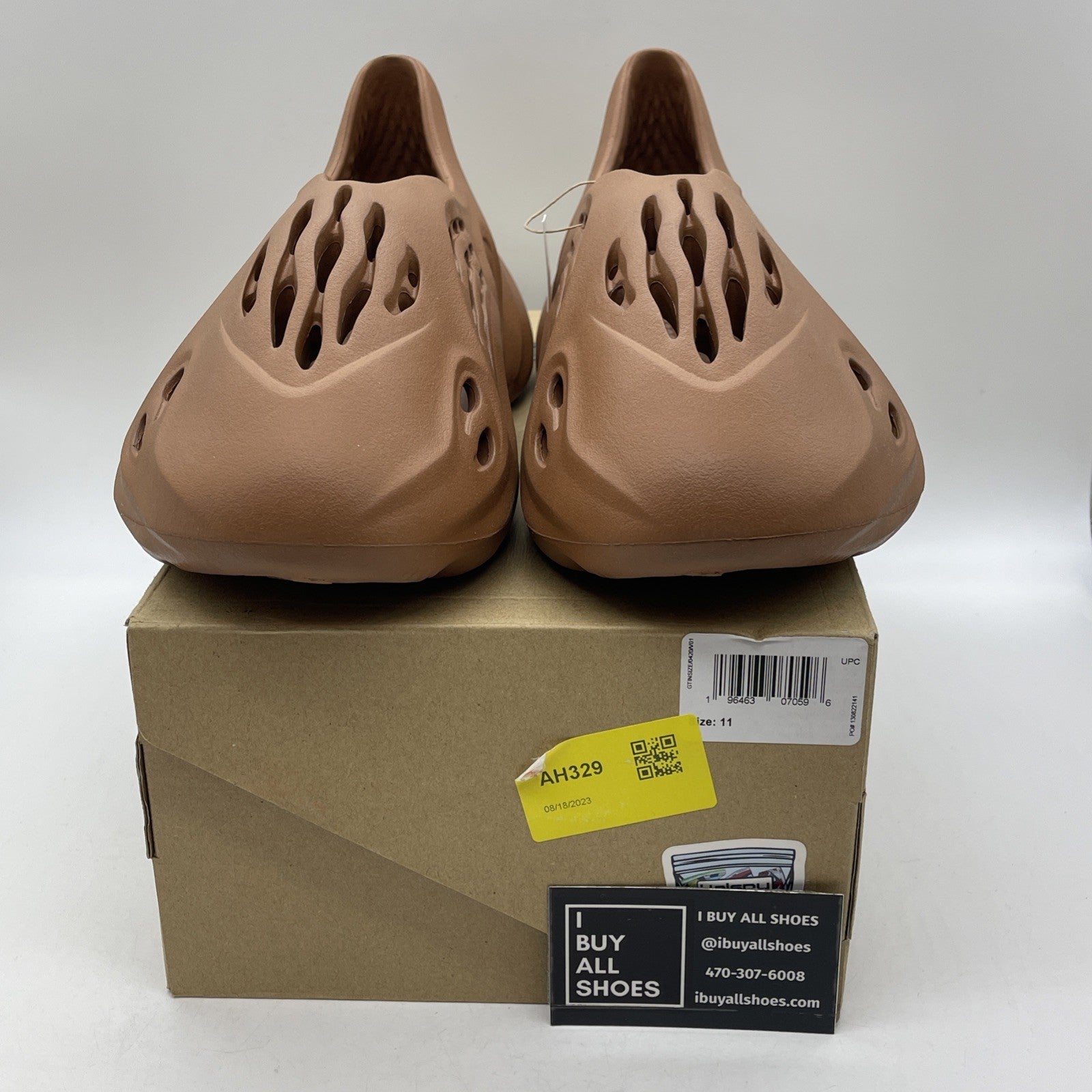 Size 11 - Adidas Yeezy Foam Runner "Clay Red" Rubber (HP5335)