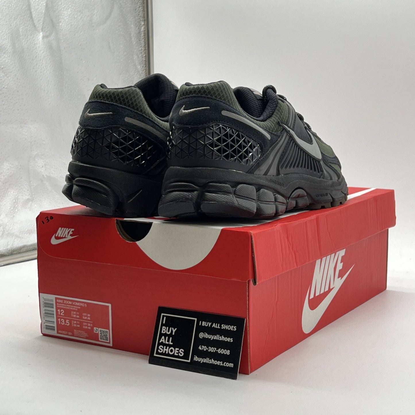 Size 12 - Nike Air Zoom Vomero 5 Black Sequoia (HV2527-001)