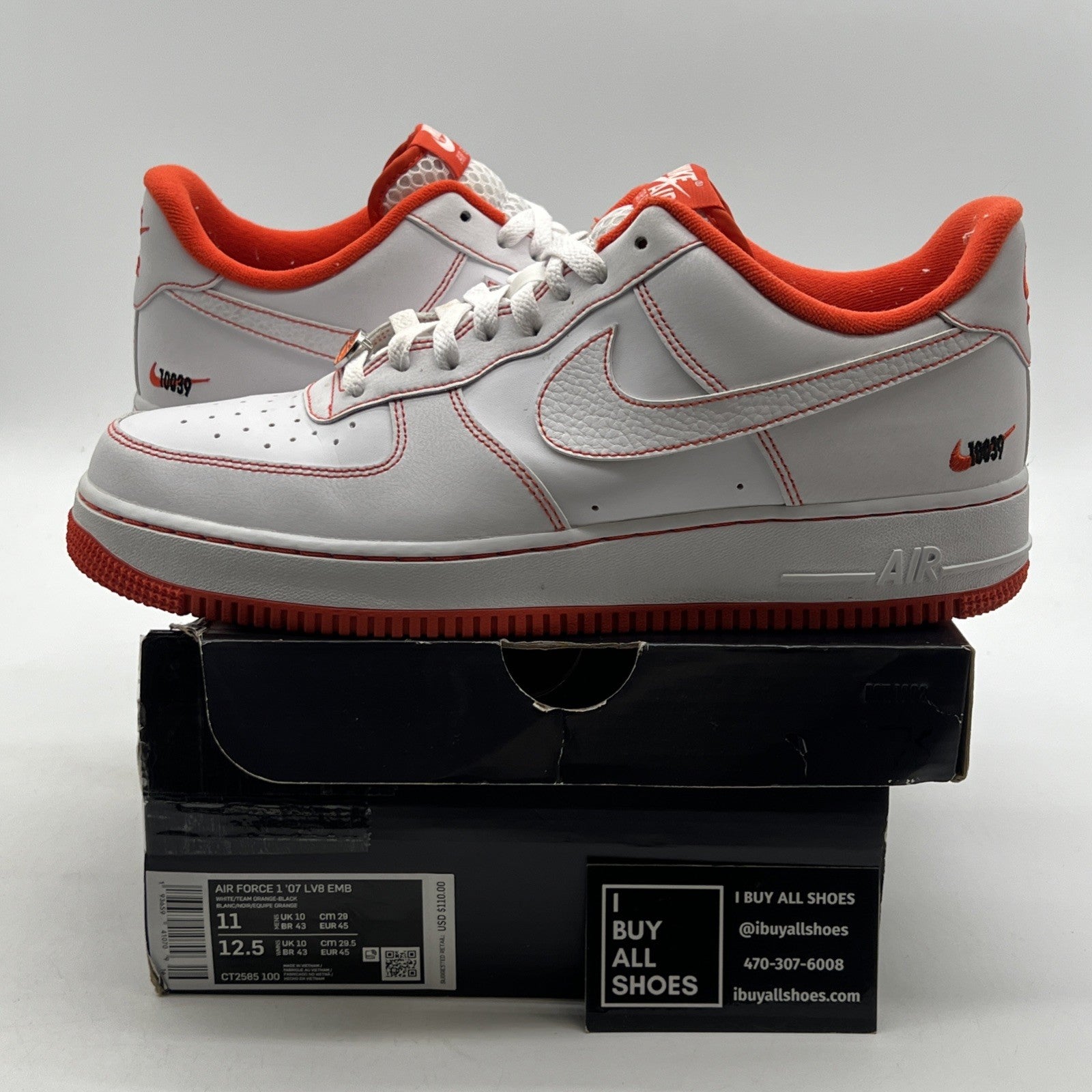 Size 11 - Nike Air Force 1 Low Rucker Park (CT2585-100)