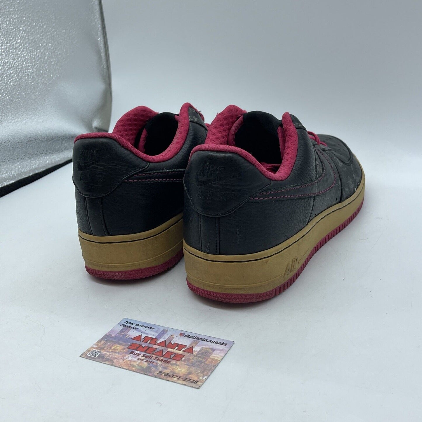 Size 11.5 - Nike Air Force 1 Premium 07 Black