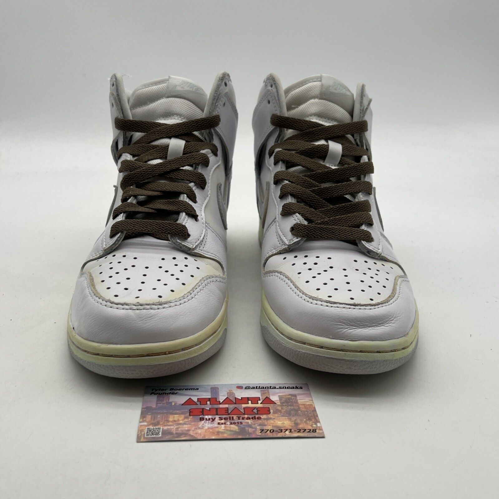 Size 8 - Nike Dunk SP High Pure Platinum (CZ8149-101)