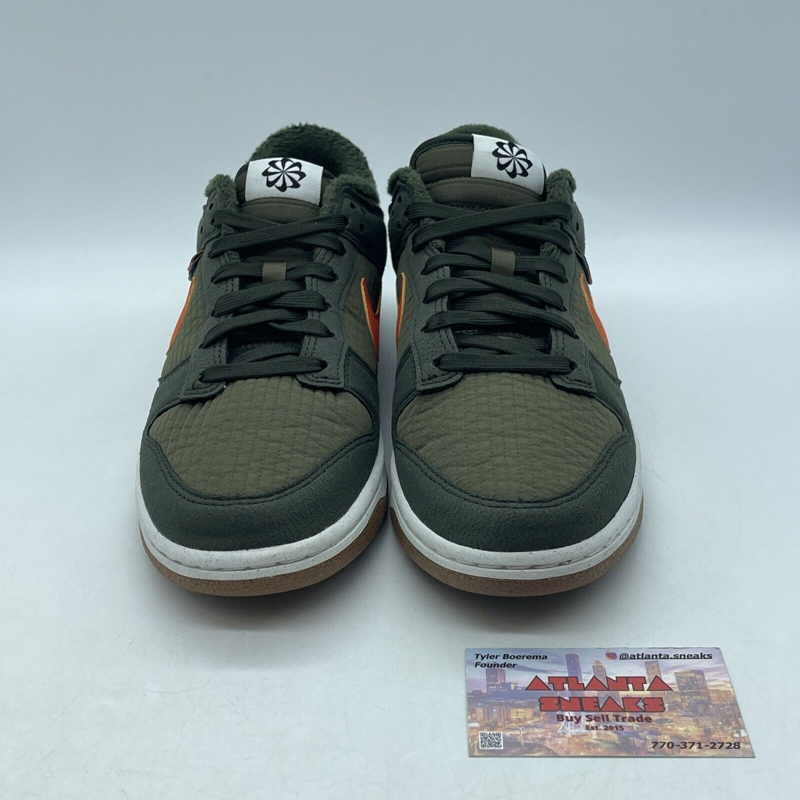 Size 9 - Nike Dunk Next Nature Low Toasty - Sequoia Green Orange (DD3358-300)