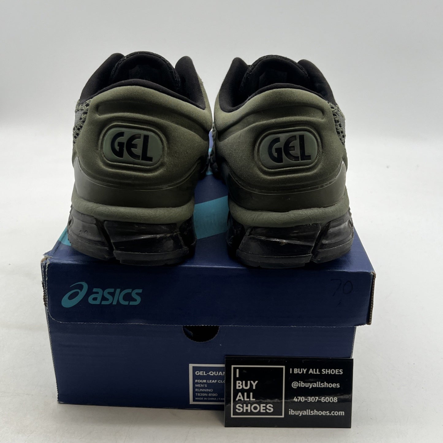 Size 11.5 - Asics Gel Quantum 360 Shift MX Clover Green (T839N-8190)