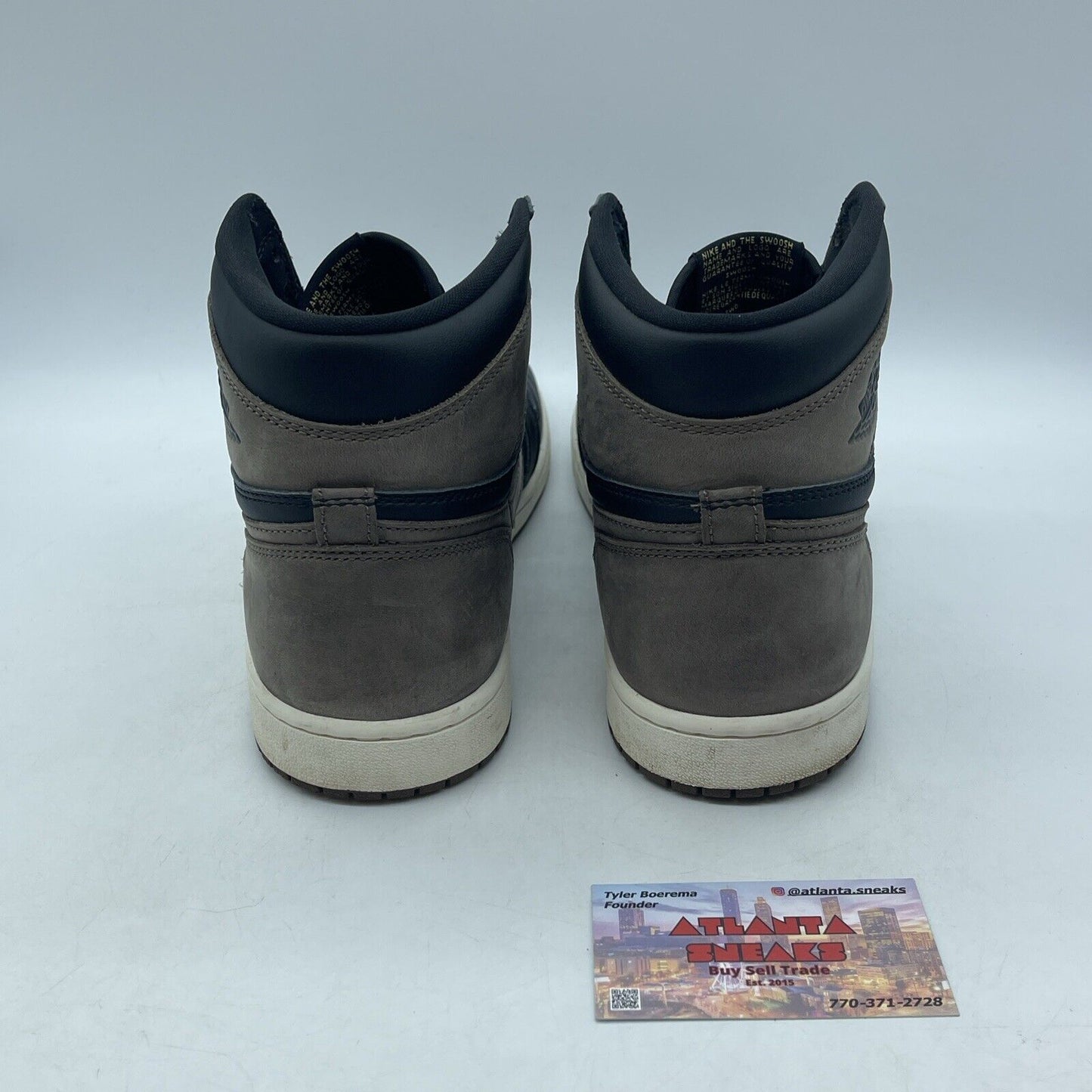 Size 10 - Jordan 1 Retro OG High Palomino White Black Brown Suede (DZ5485-020)