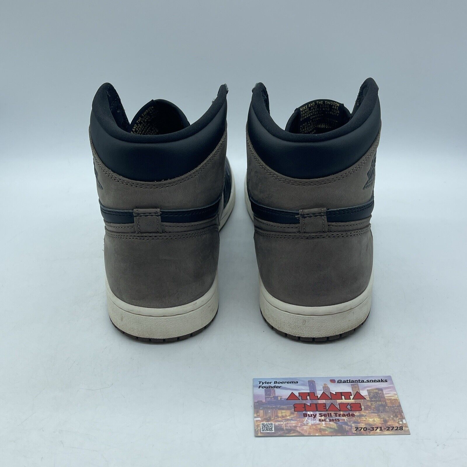 Size 10 - Jordan 1 Retro OG High Palomino White Black Brown Suede (DZ5485-020)