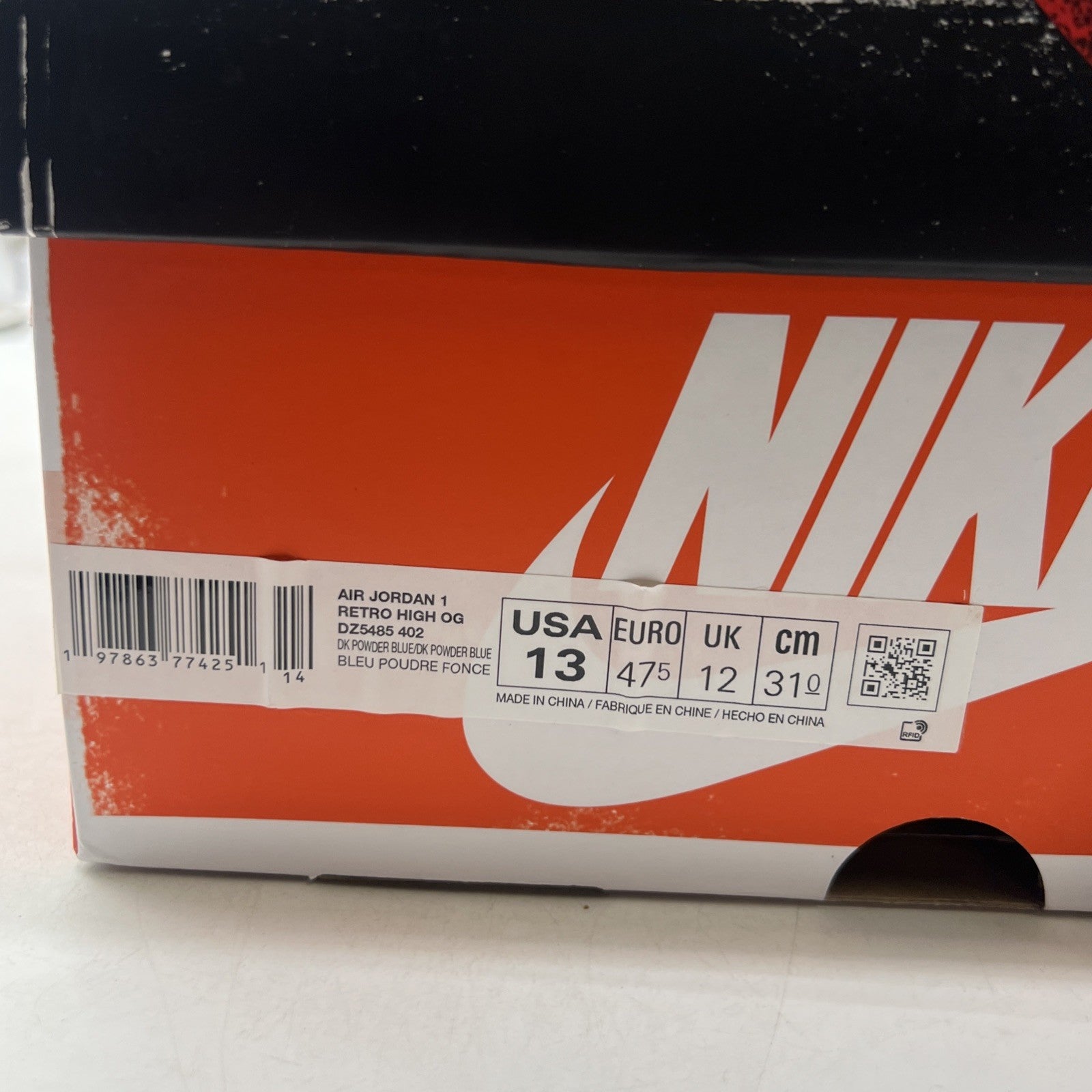 Size 13 - Air Jordan 1 Retro OG High UNC Reimagined (DZ5485-402)