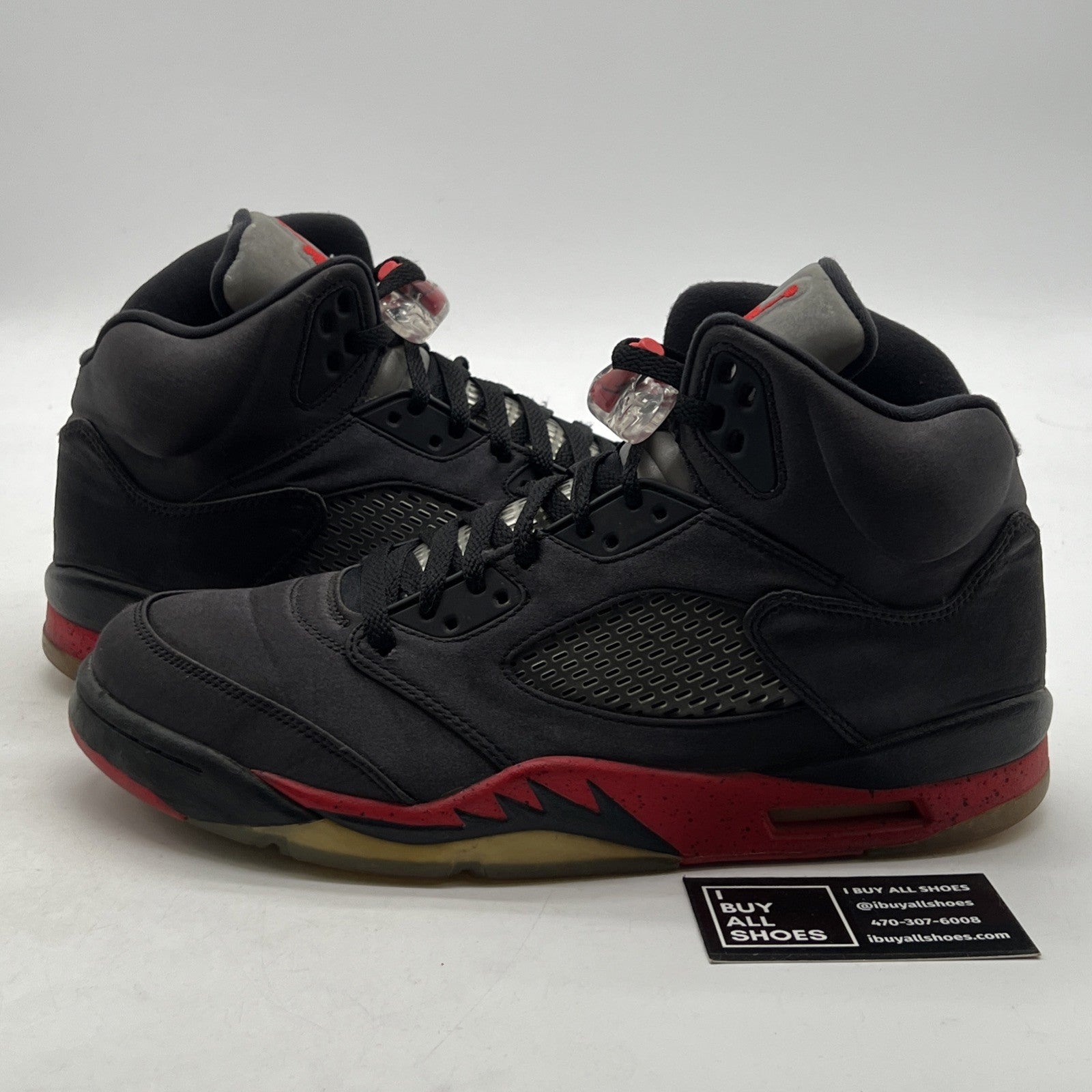 Size 11 - Air Jordan 5 Retro Satin Bred (136027-006)