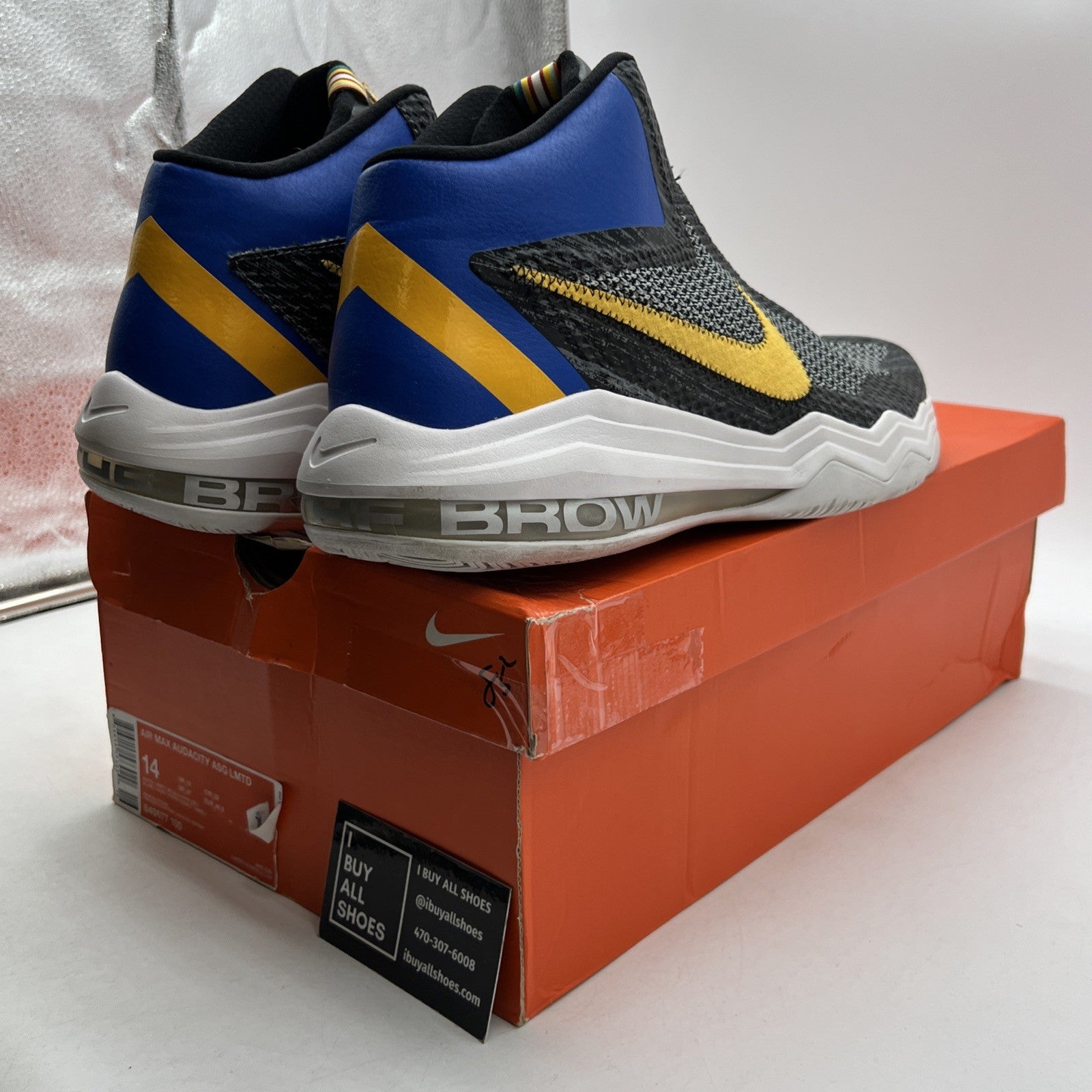 Size 14 - Nike Air Max Audacity Limited All Star - Fear The Brow (840677-100)