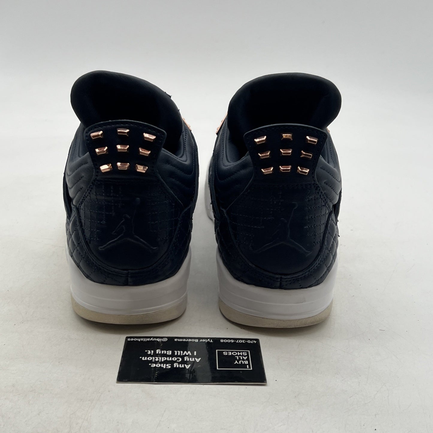 Size 11 - Air Jordan 4 Retro Premium Obsidian (819139-402)