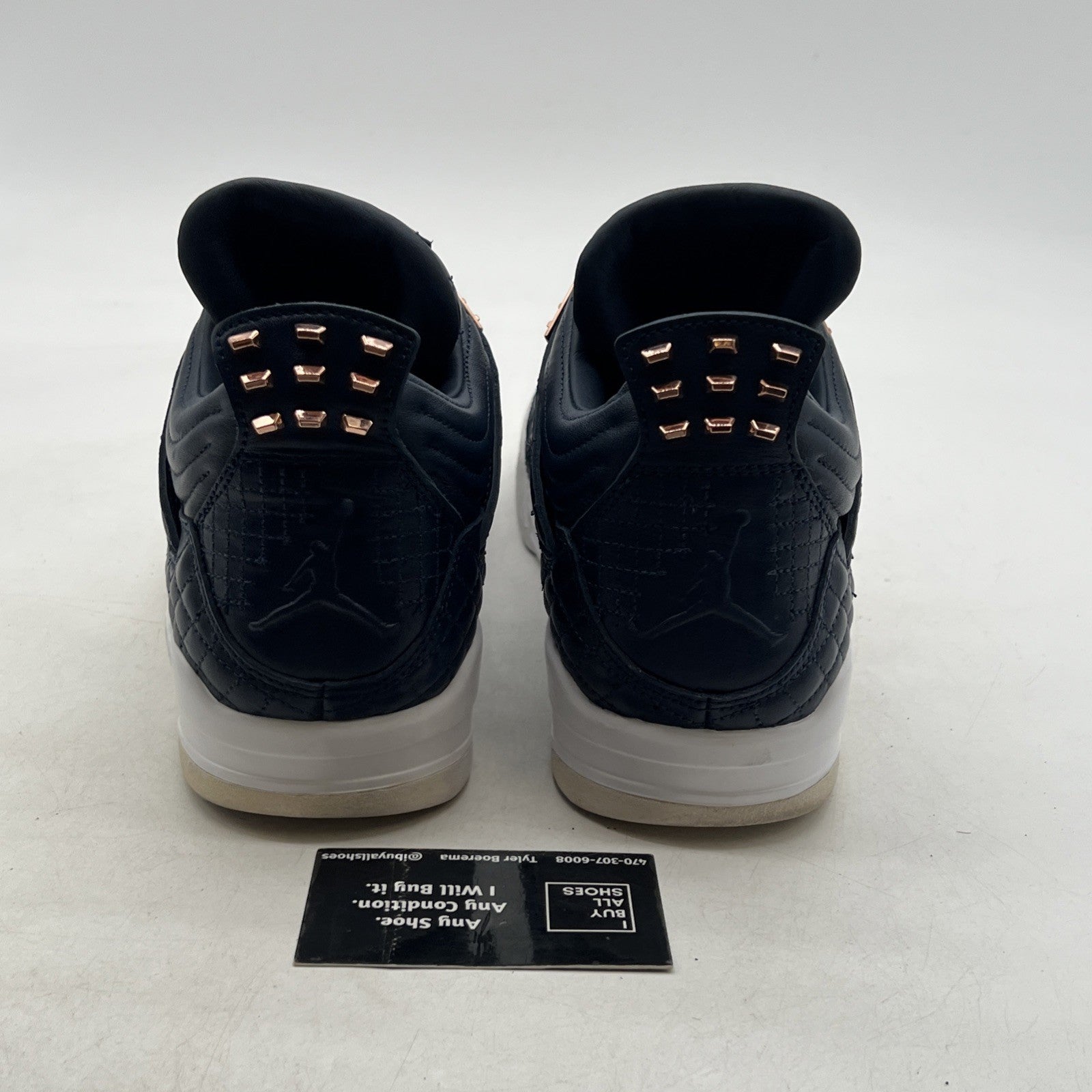 Size 11 - Air Jordan 4 Retro Premium Obsidian (819139-402)