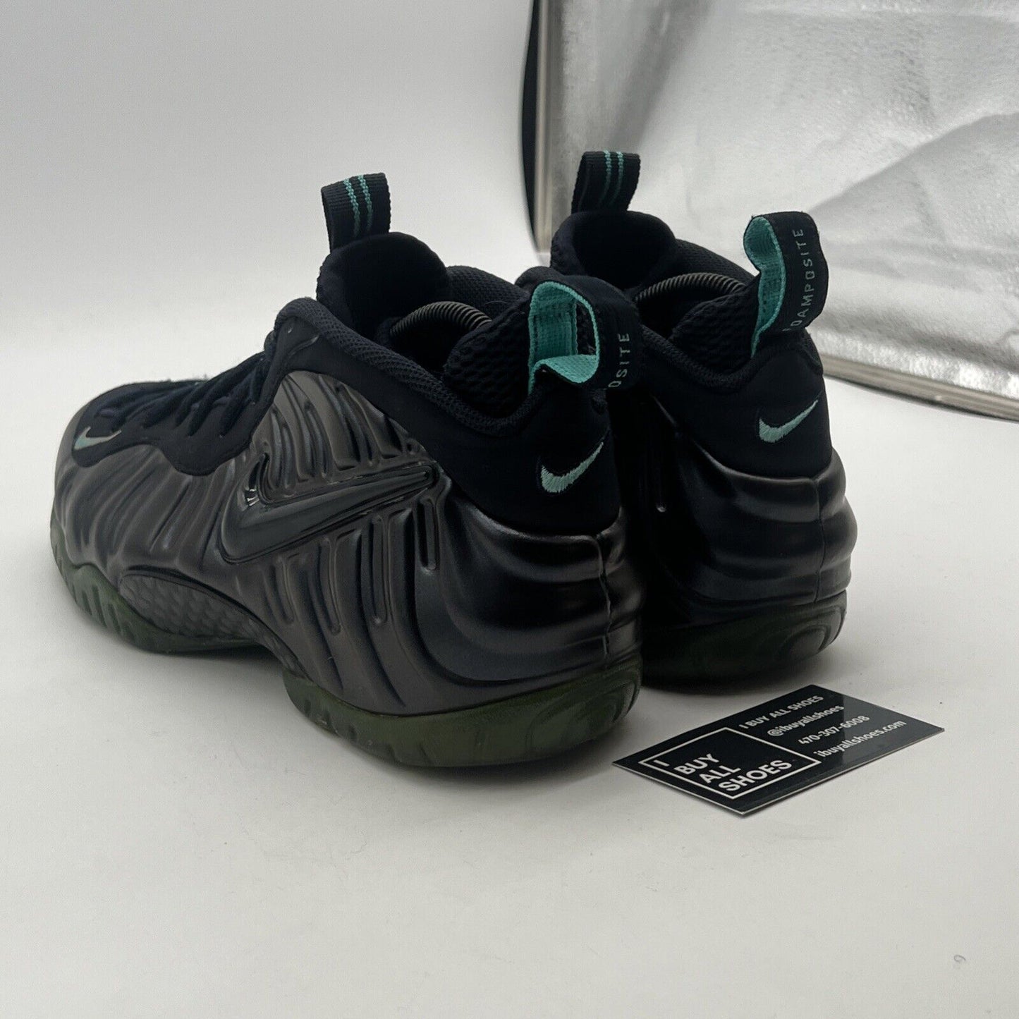 Size 8.5 - Nike Air Foamposite Pro Aqua (624041-402)