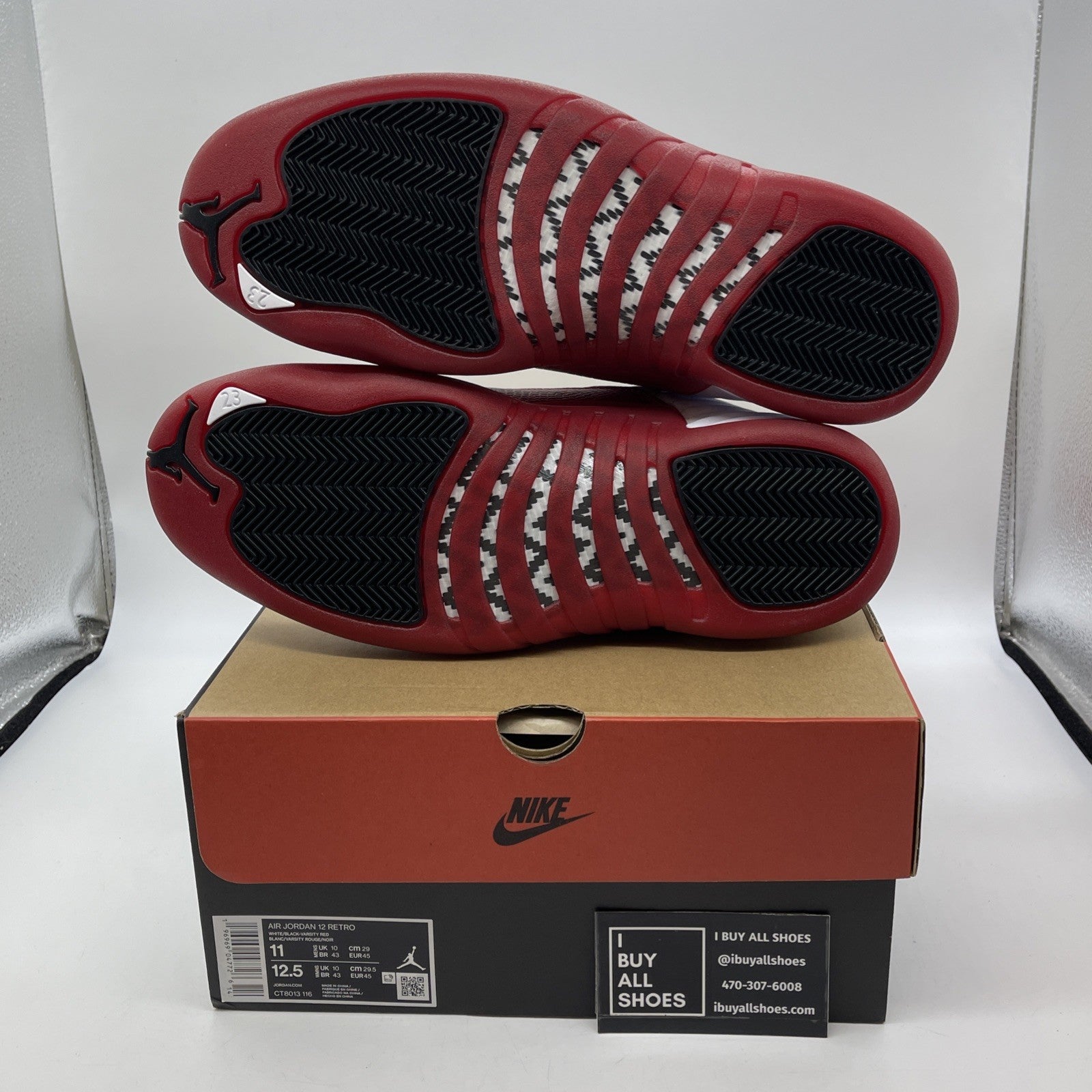 Size 11 - Air Jordan 12 Retro 2023 Mid Cherry Leather (CT8013-116)