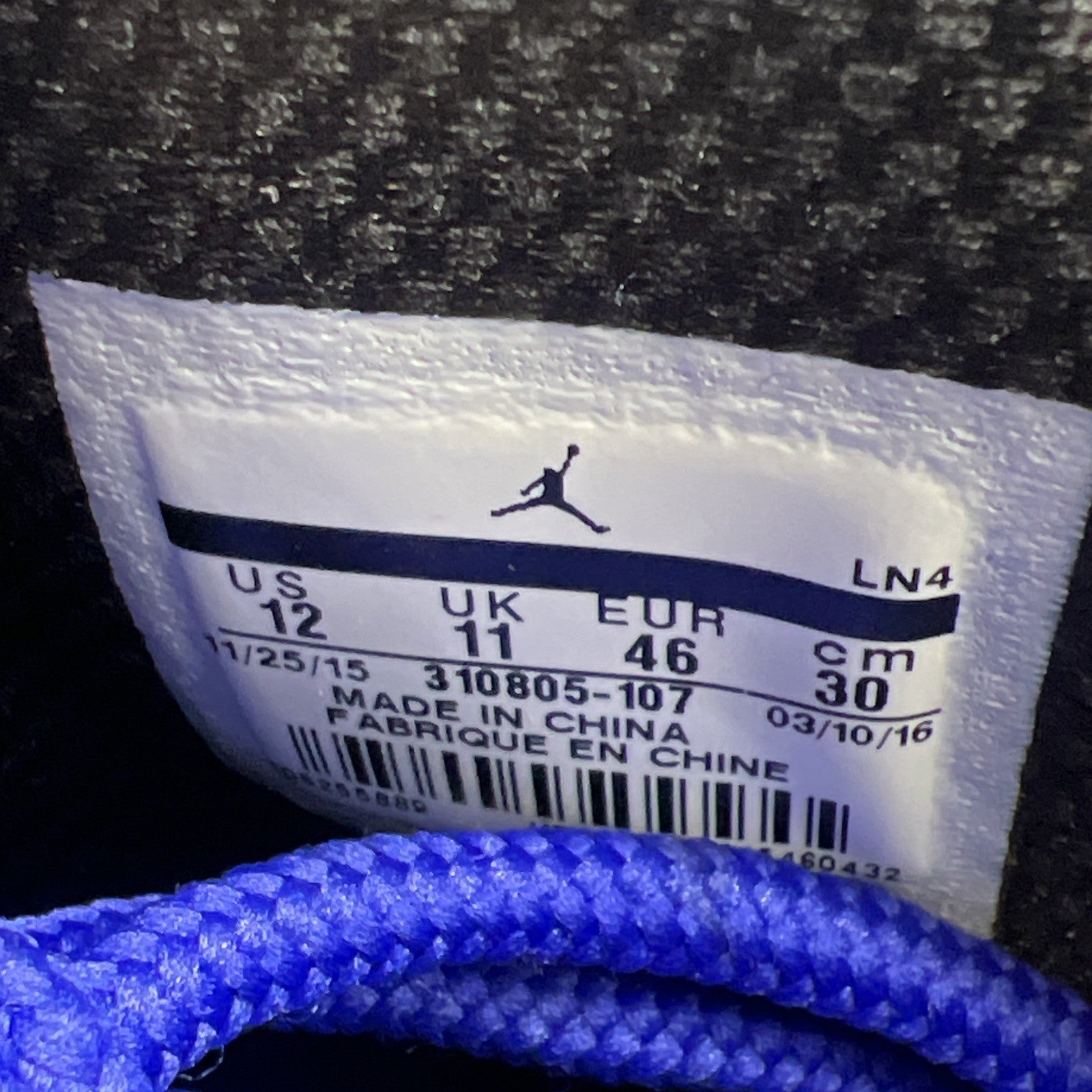 Size 12 - Air Jordan 10 Retro Charlotte Hornets (310805-107)