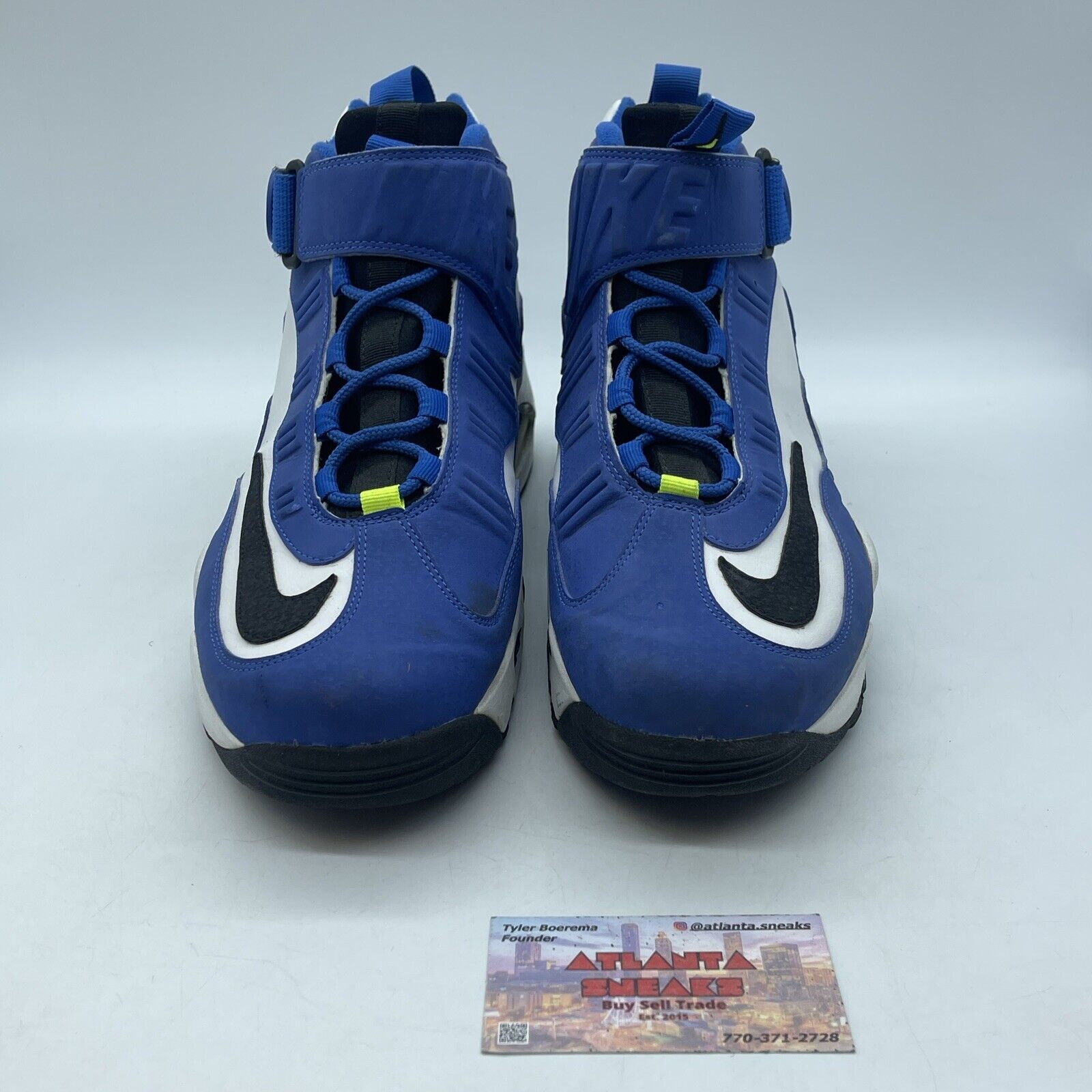 Size 12 - Nike Air Griffey Max 1 Varsity Royal Blue Suede White (354912-411)