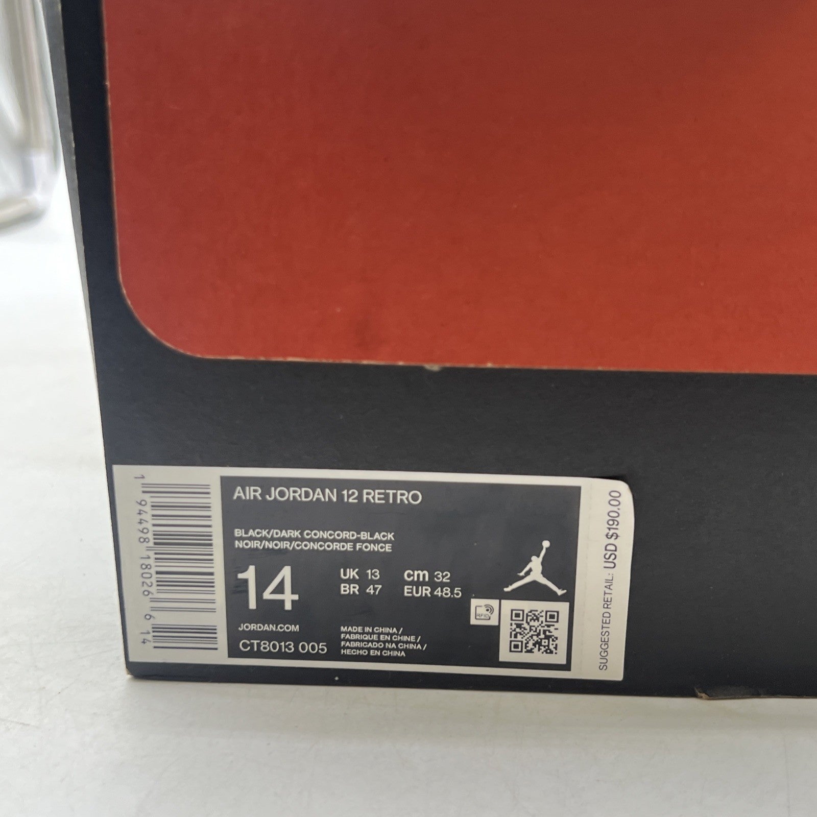 Size 14 - Air Jordan 12 Retro Dark Concord (CT8013-005)