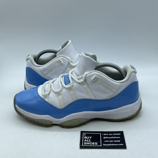Size 9.5 - Jordan 11 Retro Low UNC 2017 Blue White (528895-106)