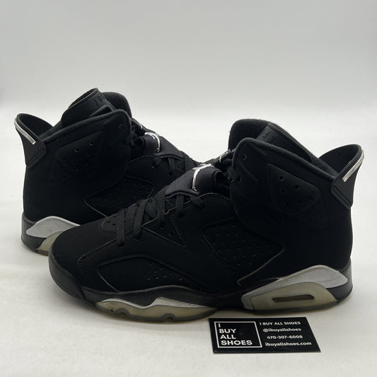 Size 9.5 - Air Jordan 6 Retro Mid Chrome (DX2836-001)
