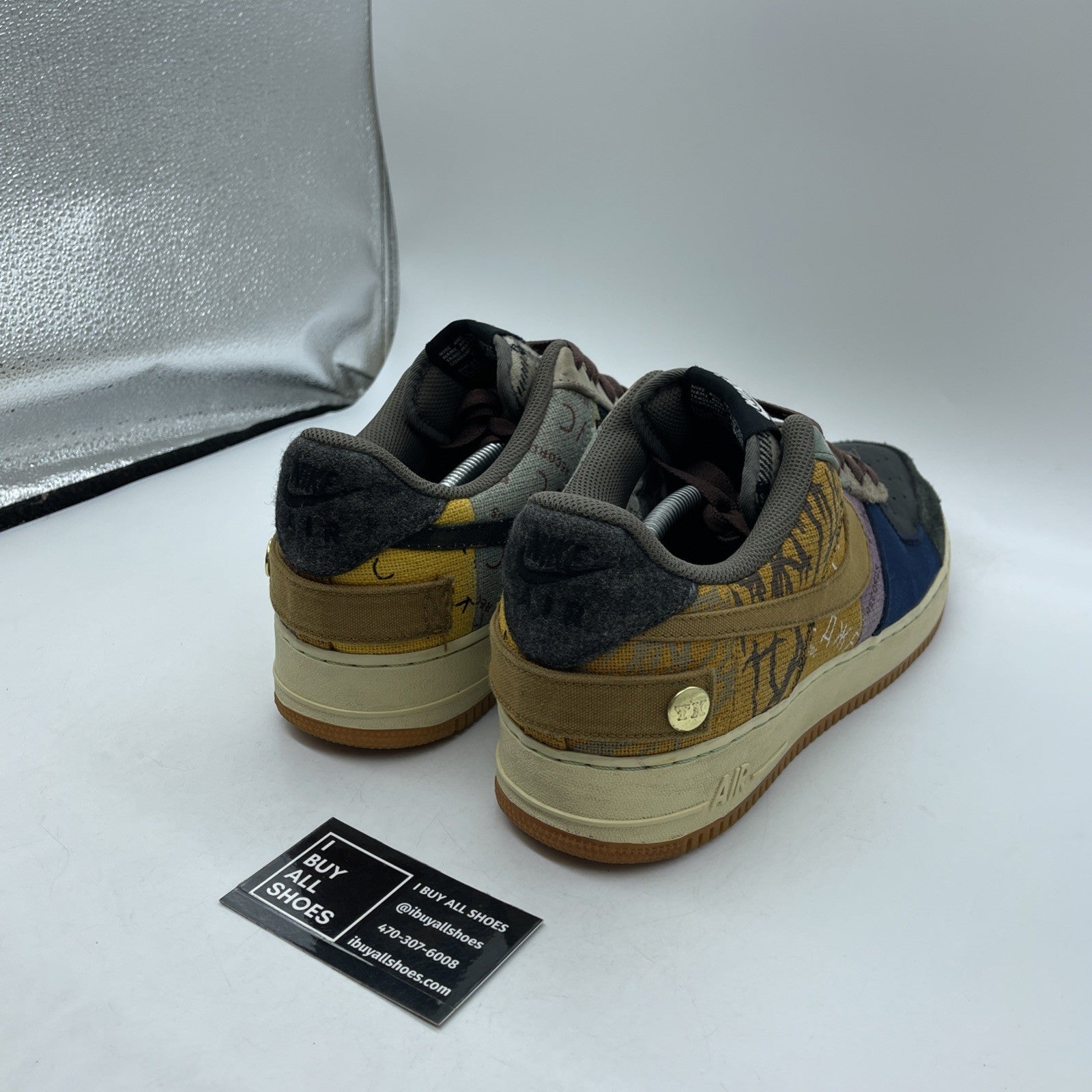 Size 13 - Nike Air Force 1 Low x Travis Scott Cactus Jack Suede (CN2405-900)