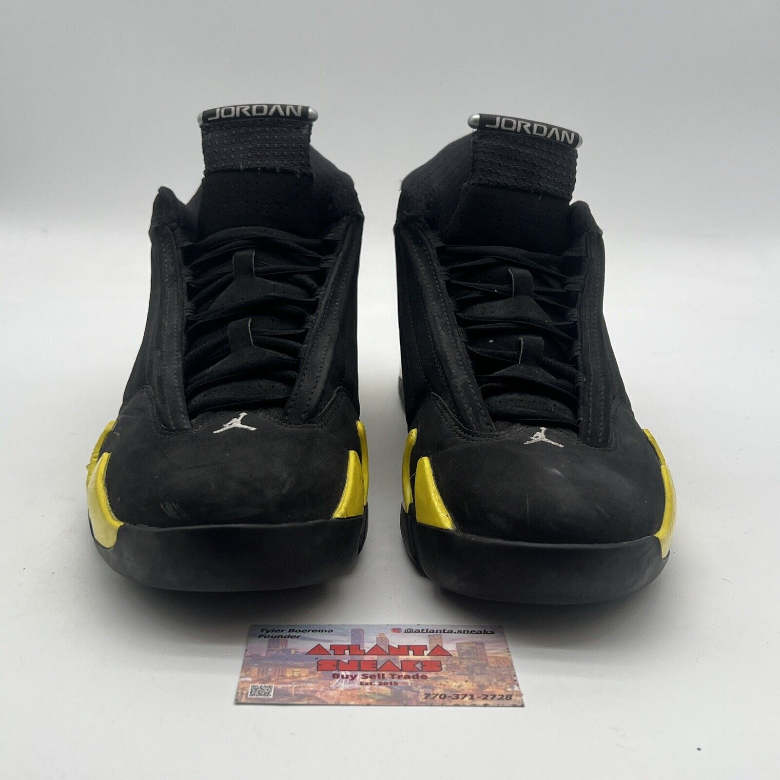 Size 11 - Air Jordan 14 Retro Thunder (487471-070)